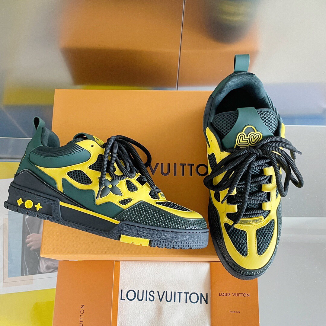 Louis Vuitton LV Skate Sneaker Size 35-46 7-Color