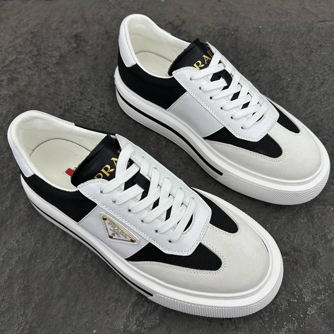 Prada Macro Re-Nylon Men Sneaker Size 39-45