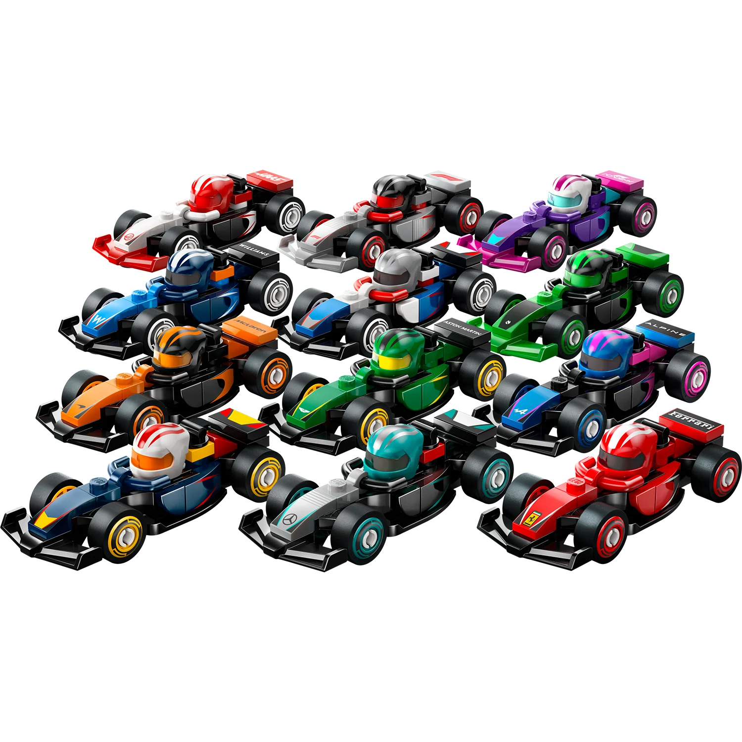 LEGO® Minifigures F1 Collectible Race Cars