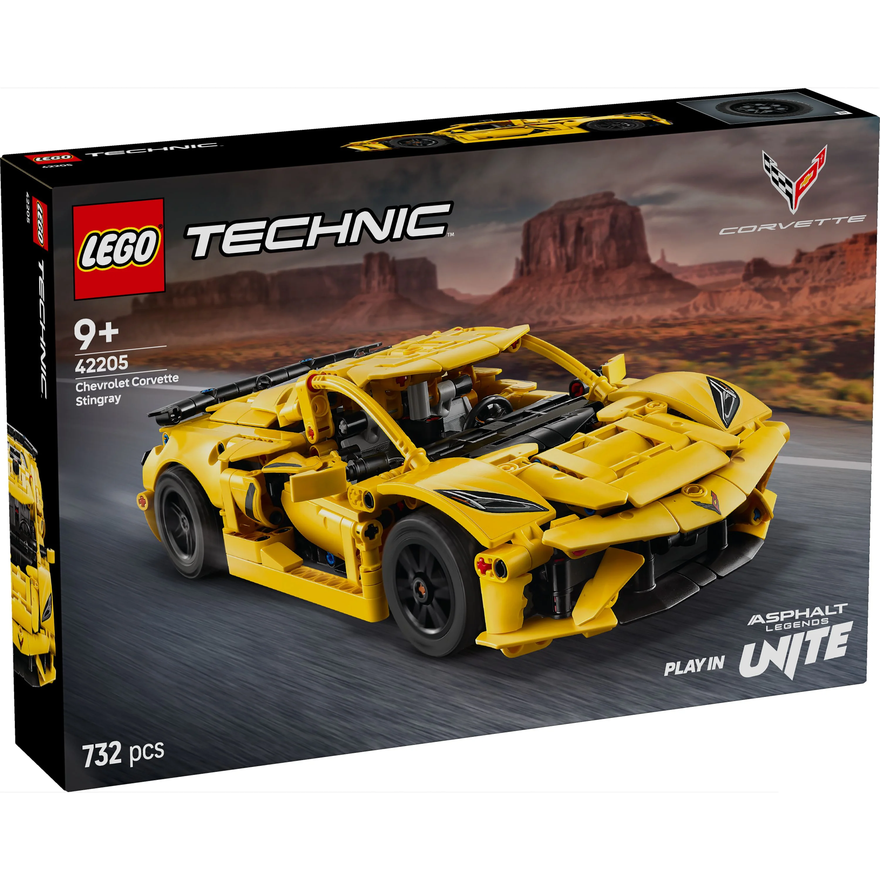 LEGO 42205 Technic Chevrolet Corvette Stingray