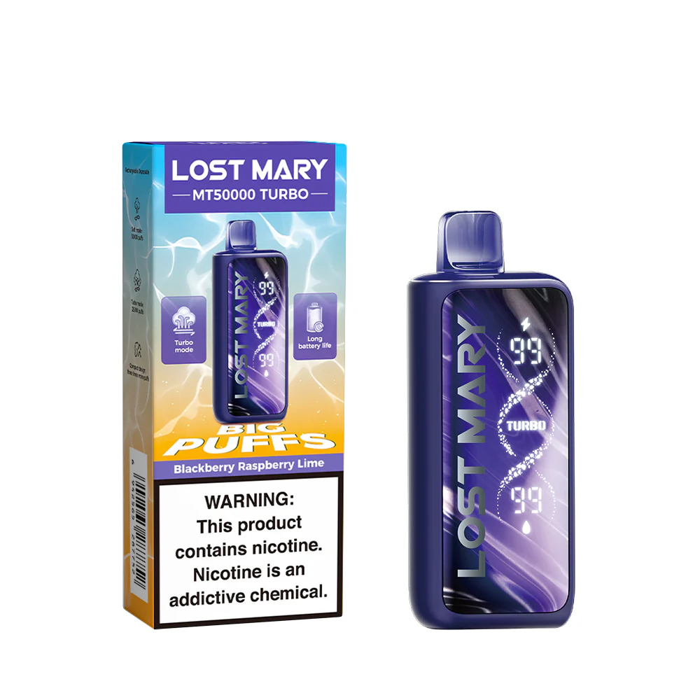LOST MARY MT50K Turbo wiederaufladbarer Einweg-Vape (alle Geschmacksrichtungen)