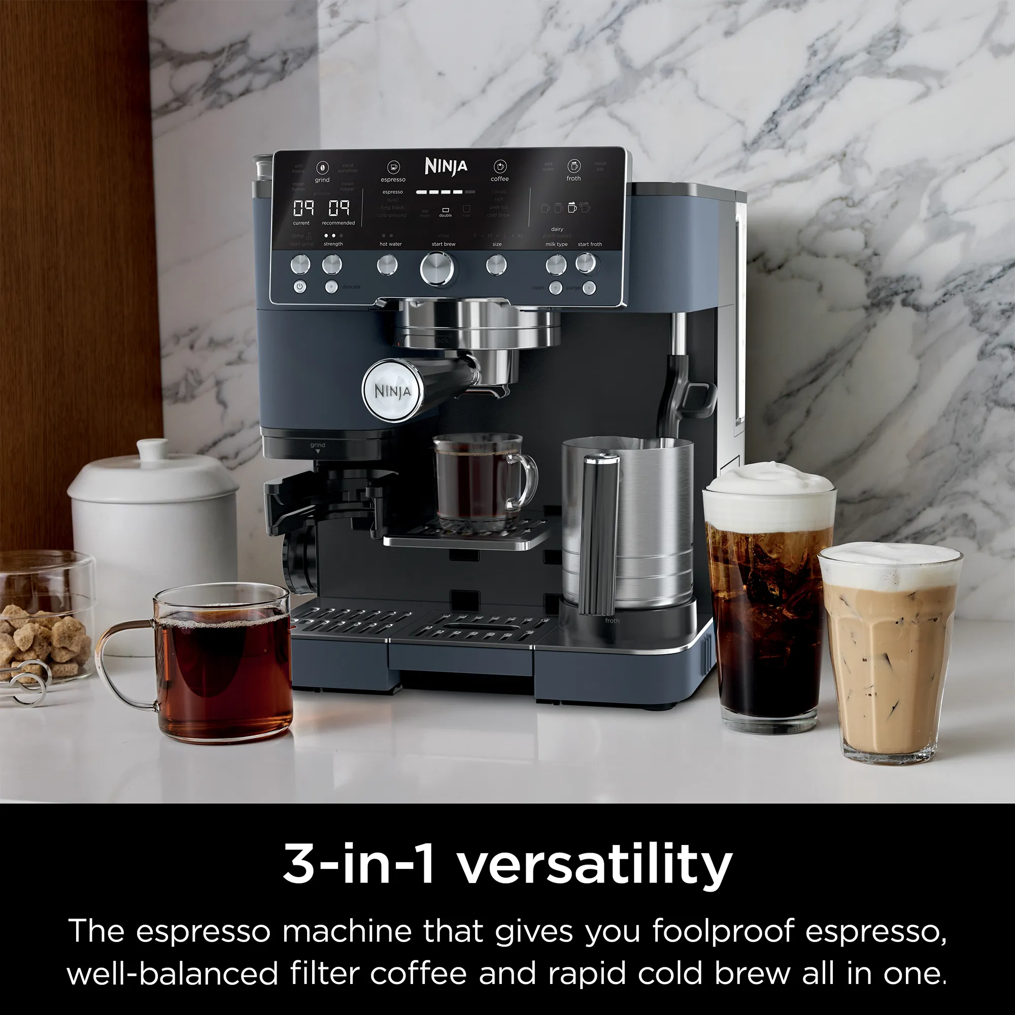 Ninja Luxe Café Premier Espresso Machine