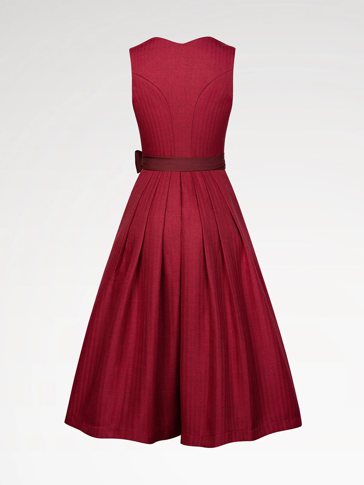 Damen Rot Knöpfen Dirndl