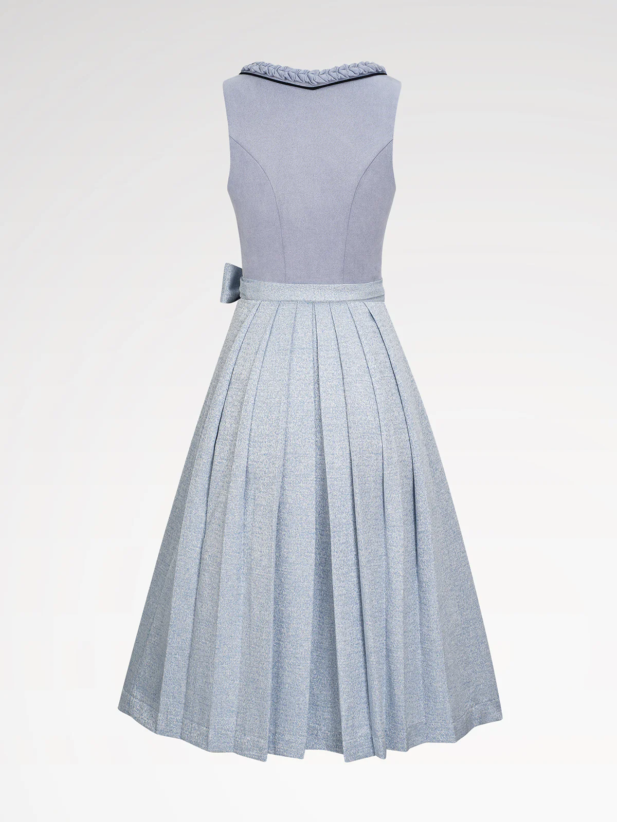 Damen Blau Hakenverschluss Dirndl