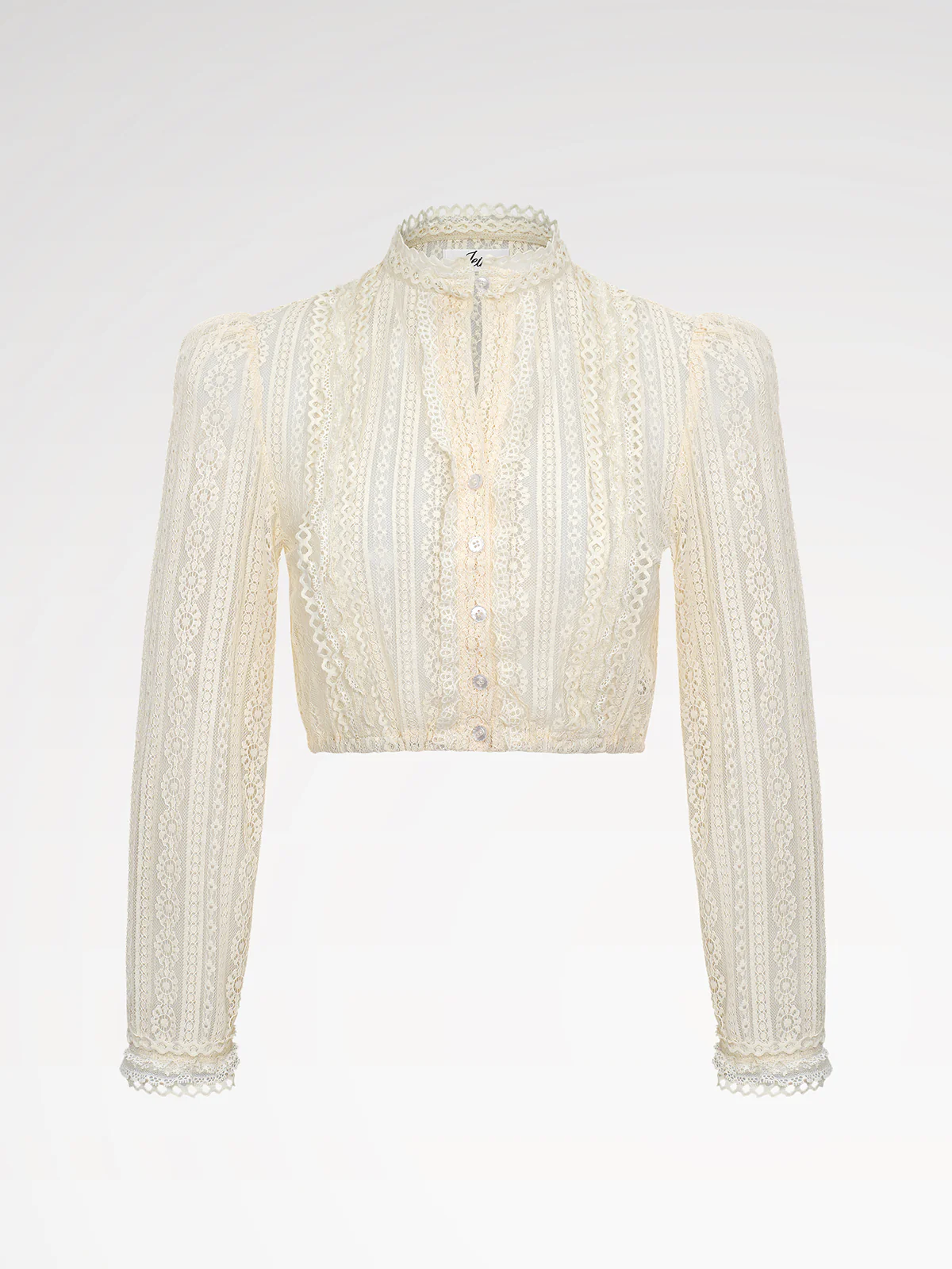 Damen Beige Dirndlblusen