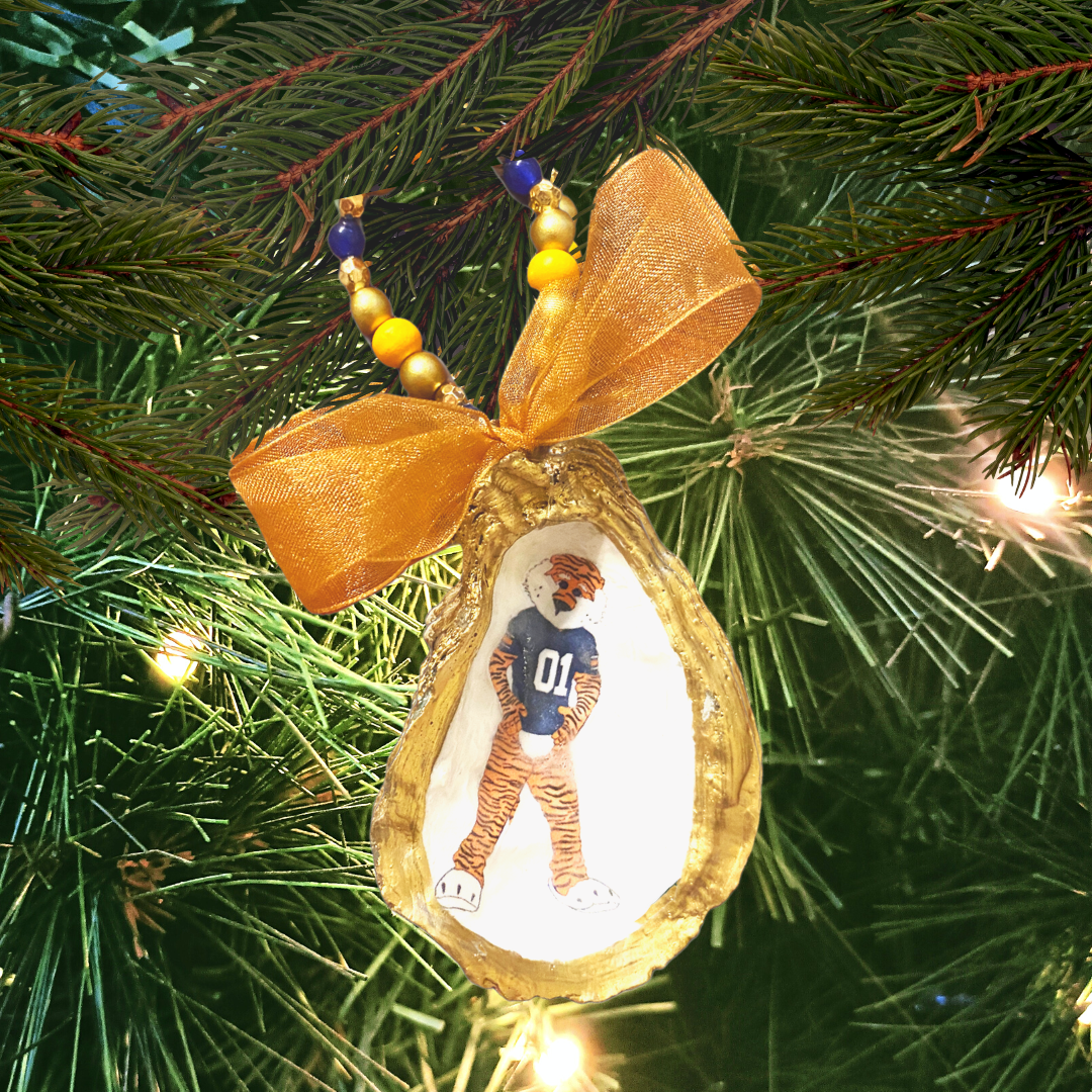 Mascot Series: Auburn Oyster Ornament