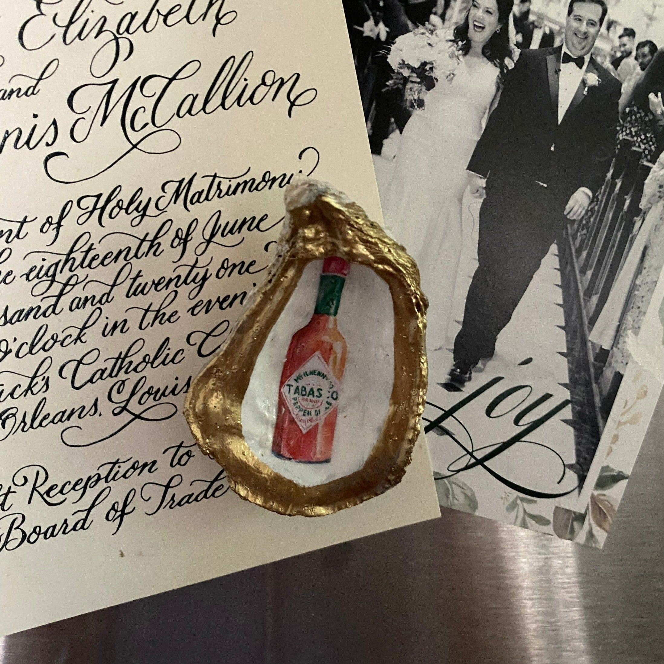Tabasco Hot Sauce Oyster Magnet