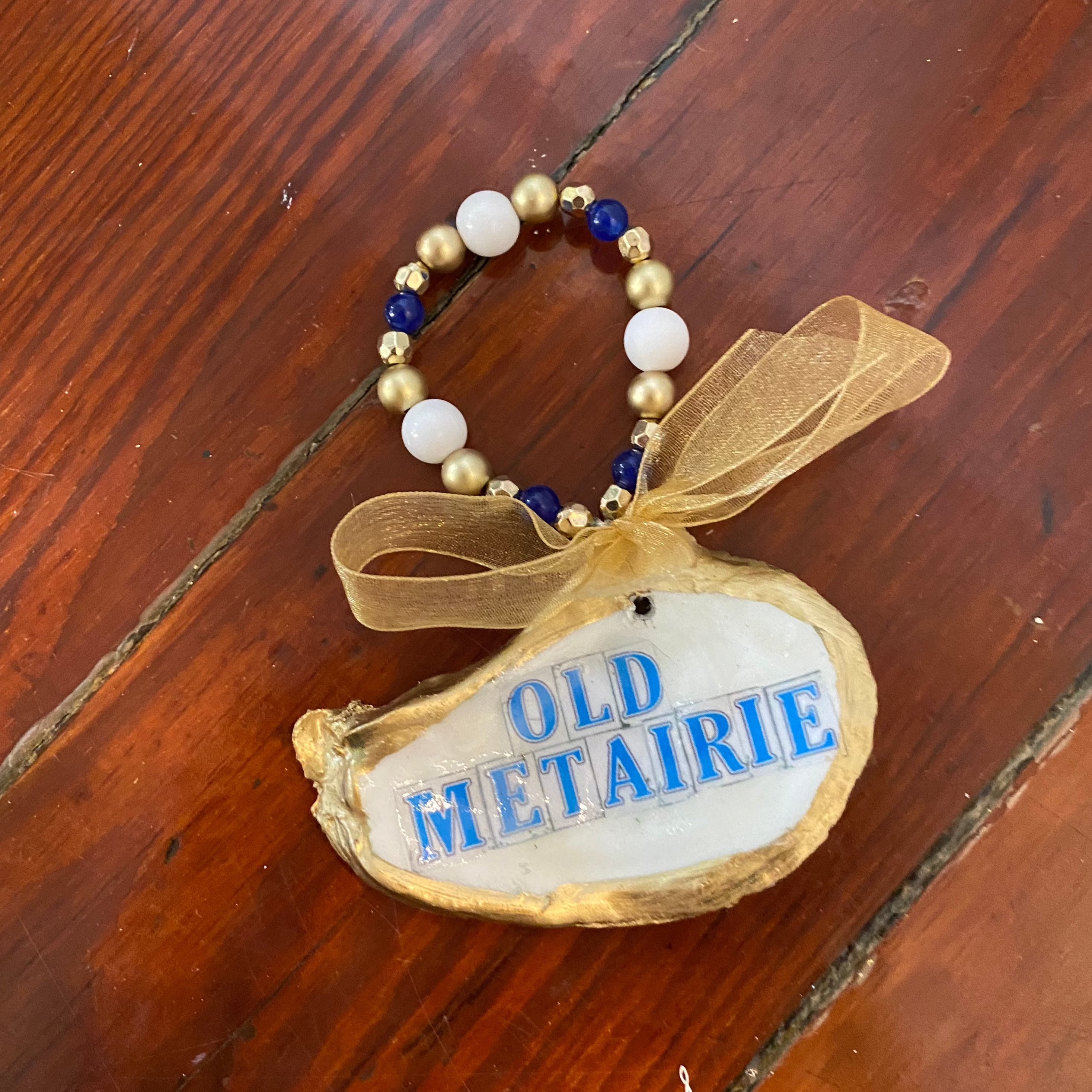 New Orleans Street Tiles: Old Metairie Oyster Ornament