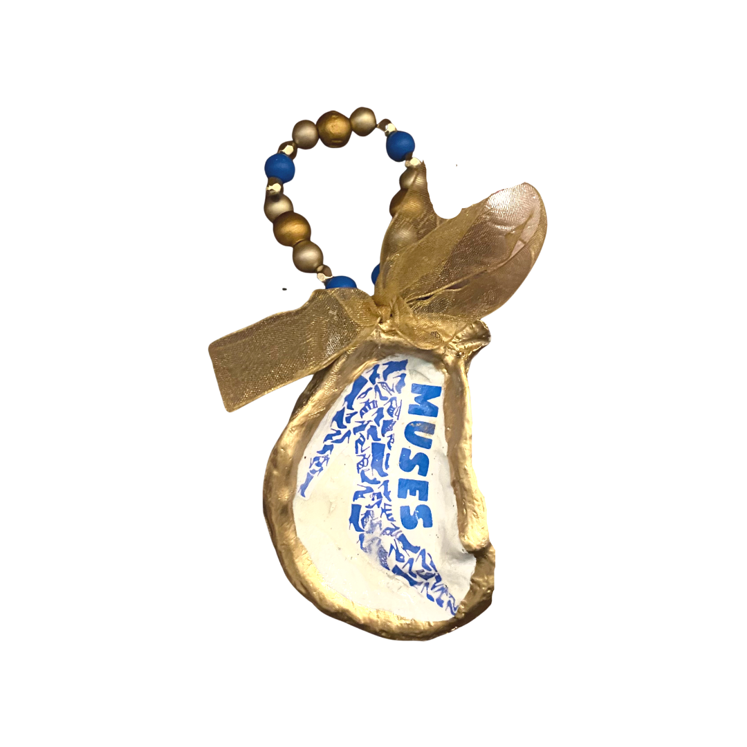 Muses Shoe Oyster Ornament