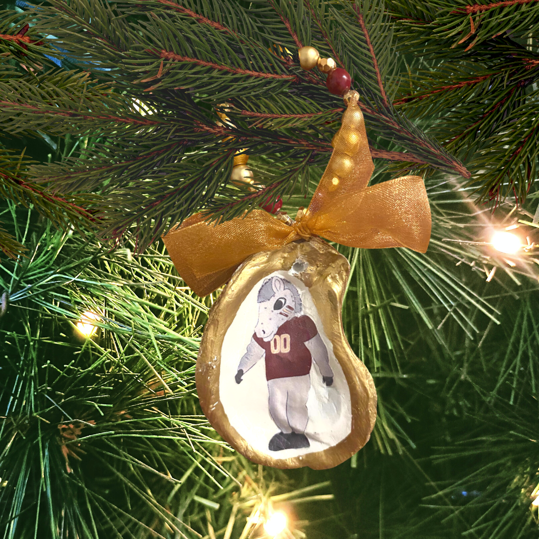 Mascot Series: Florida State Oyster Ornament