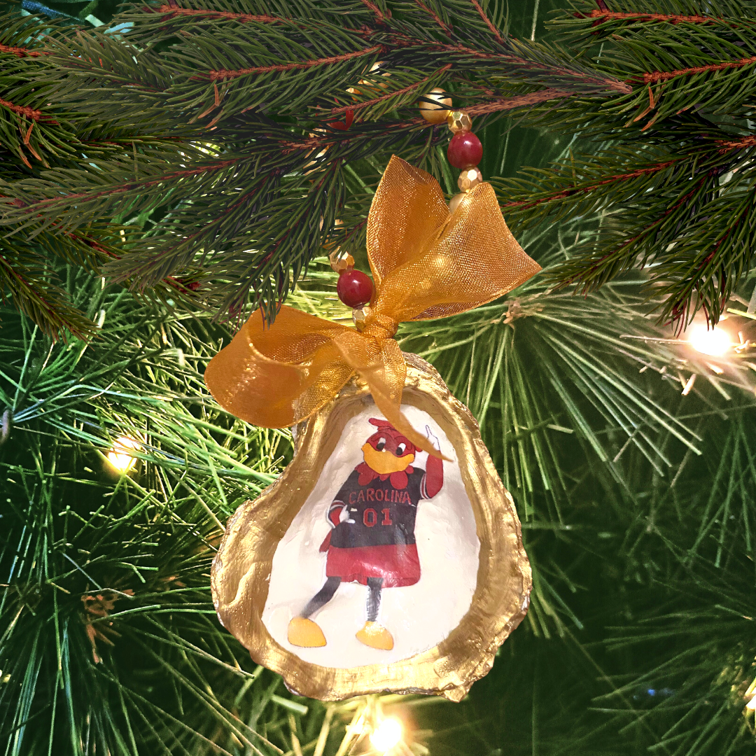 Mascot Series: South Carolina Oyster Ornament