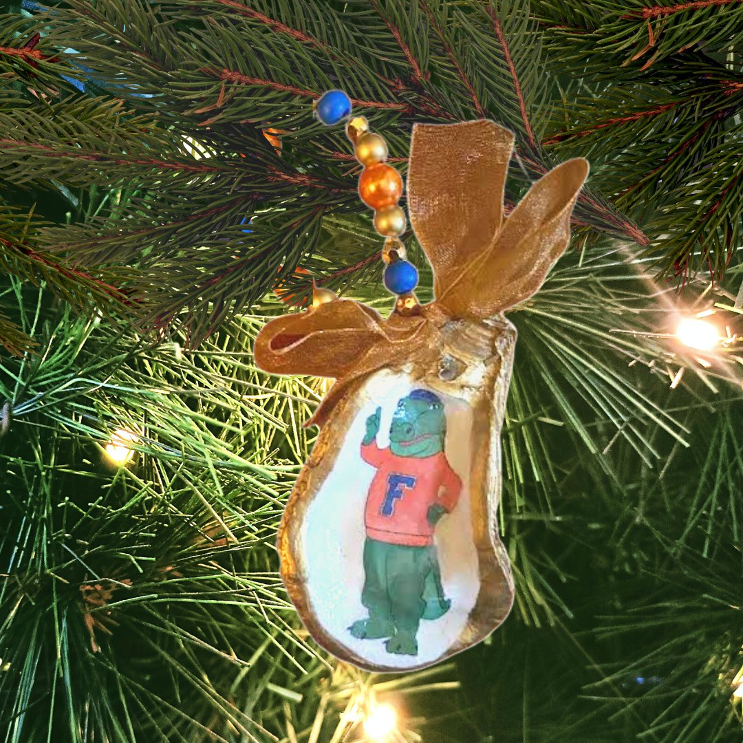 Mascot Series: Florida Oyster Ornament