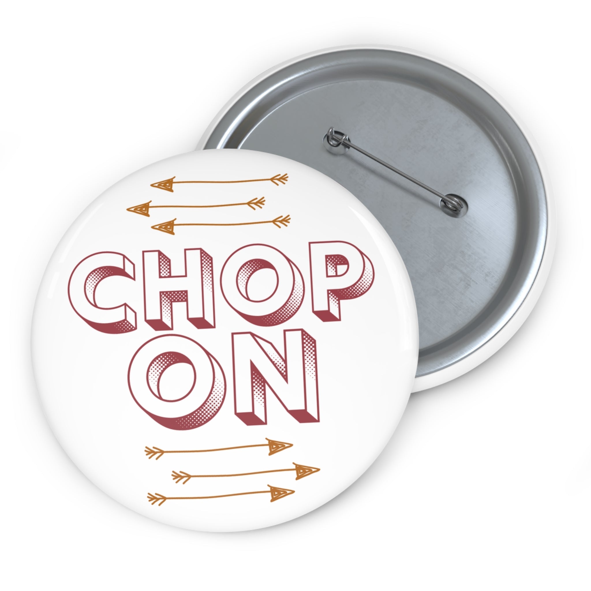 Spear Chop On Gameday Pin