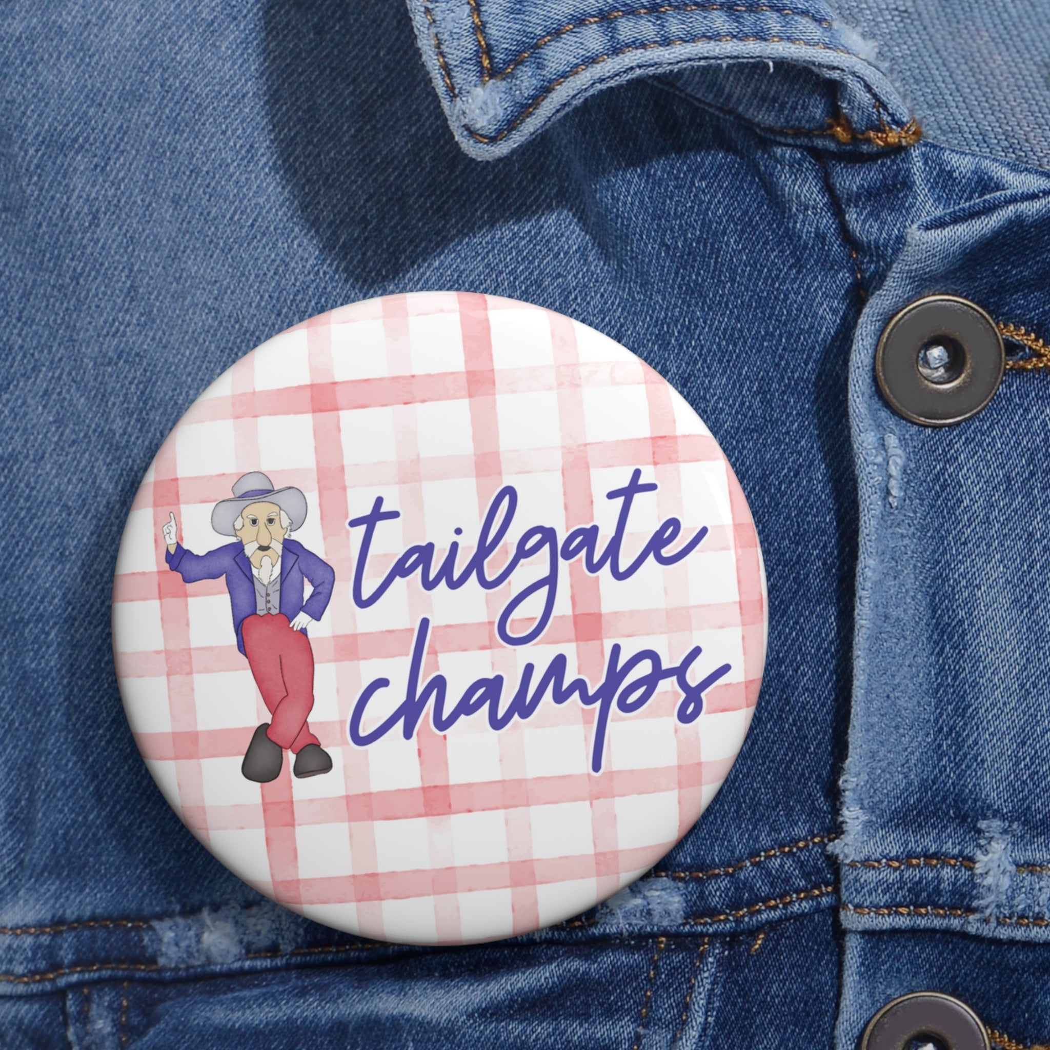 Tailgate Champs Gameday Pin