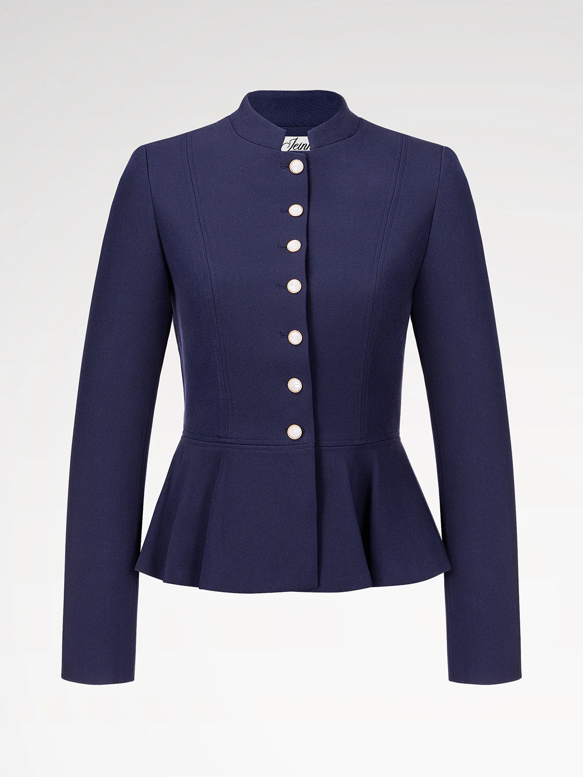 Knöpfen Damen Blau Jacken