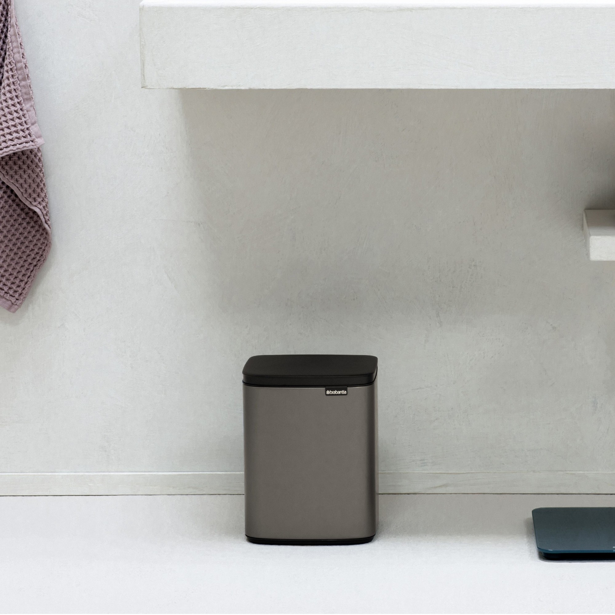 Brabantia Bo Single Compartment Trash Can, 1.8-Gallon