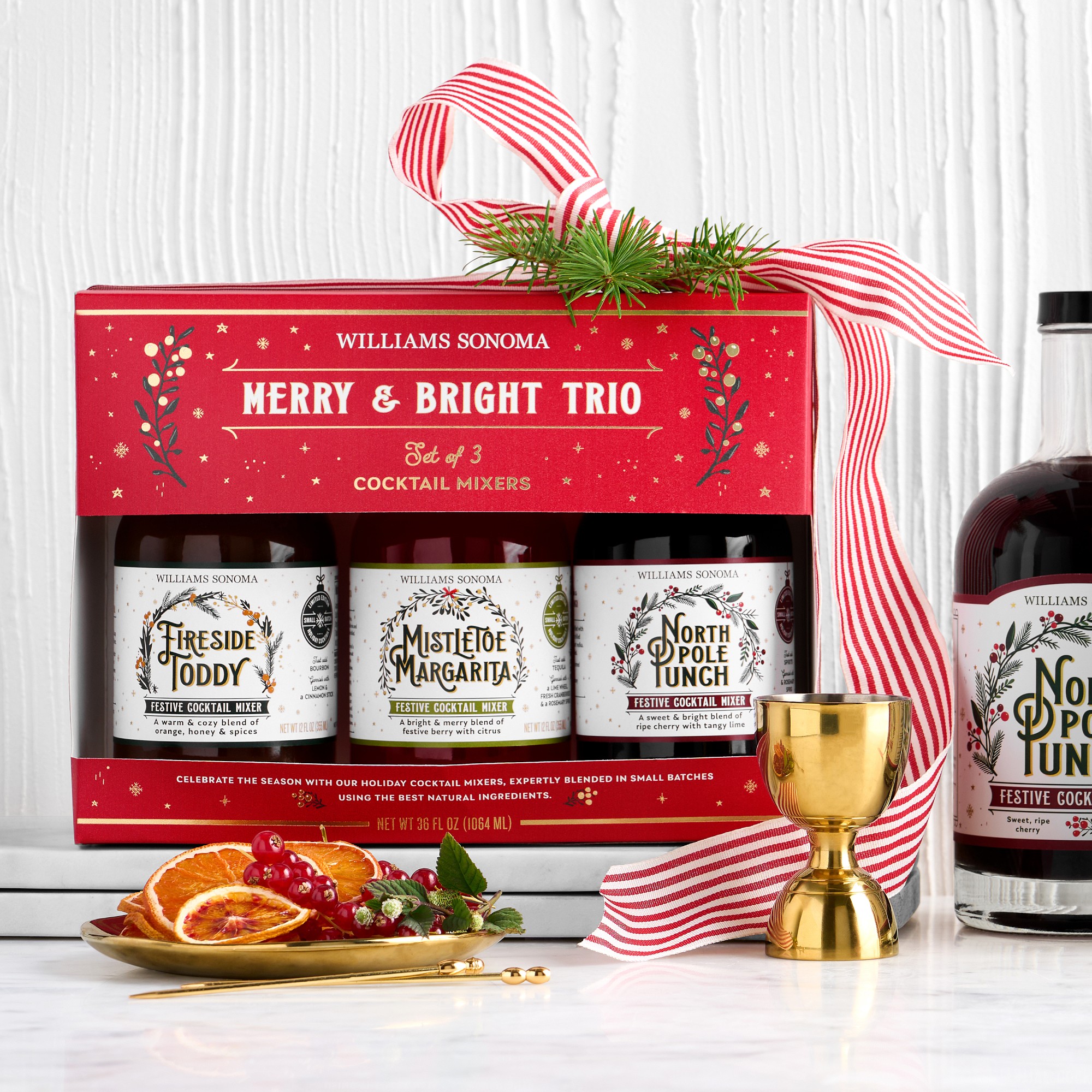 Merry & Bright Cocktail Trio Gift Set