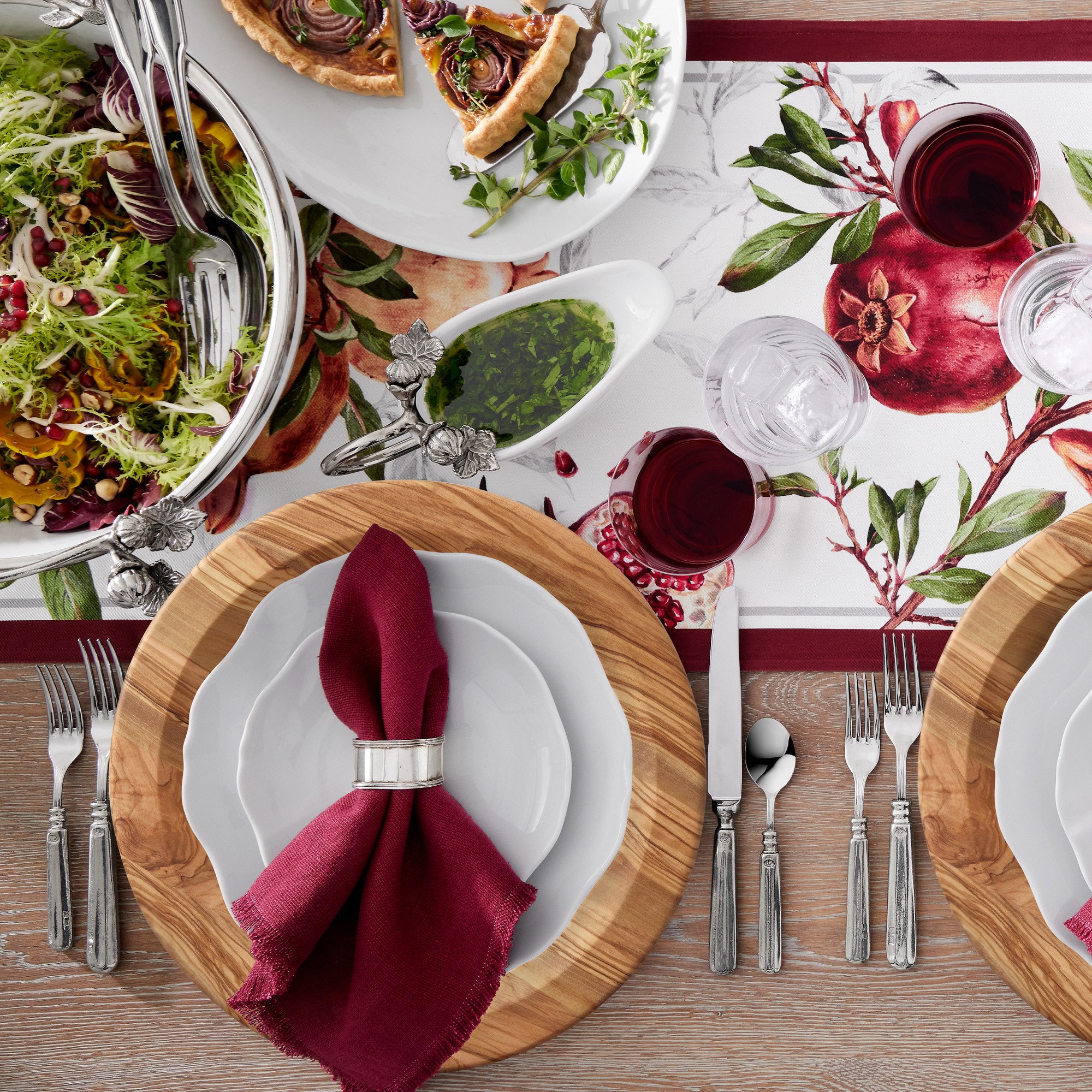 Fringed Napkins, Set of 4