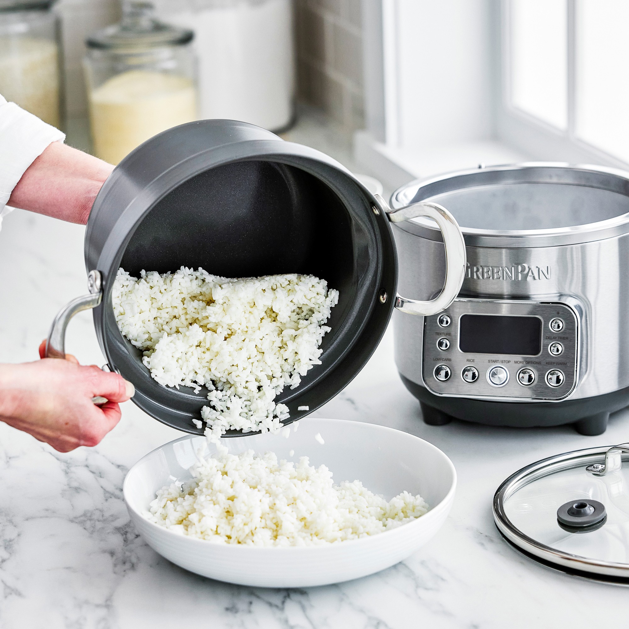 GreenPan™ Premiere Carb Reducing Rice & Grains Maker