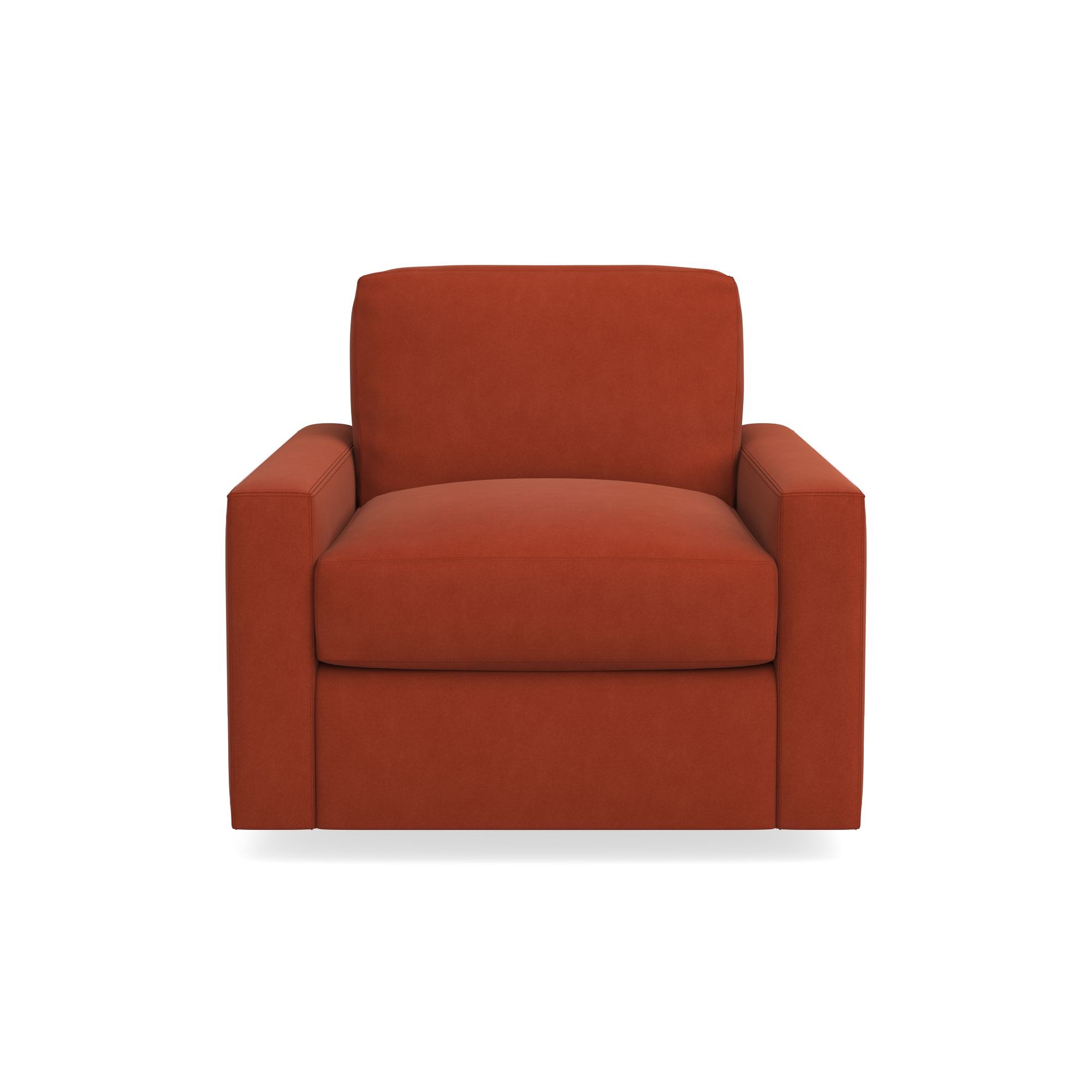 Ghent Square Arm Swivel Armchair