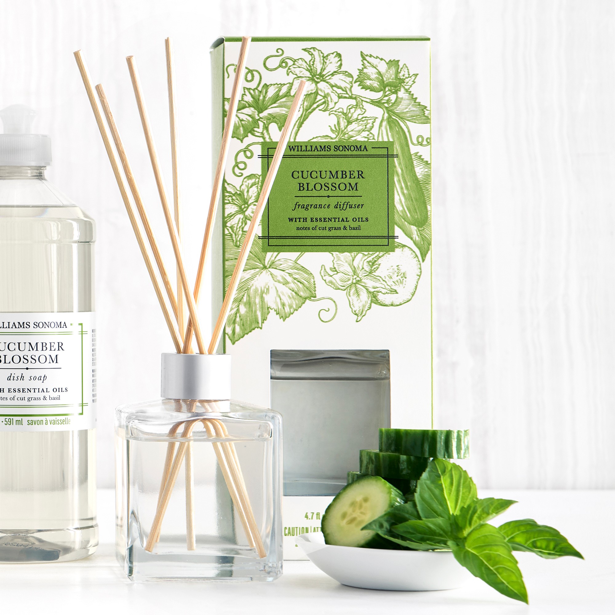 Williams Sonoma Cucumber Blossom Collection