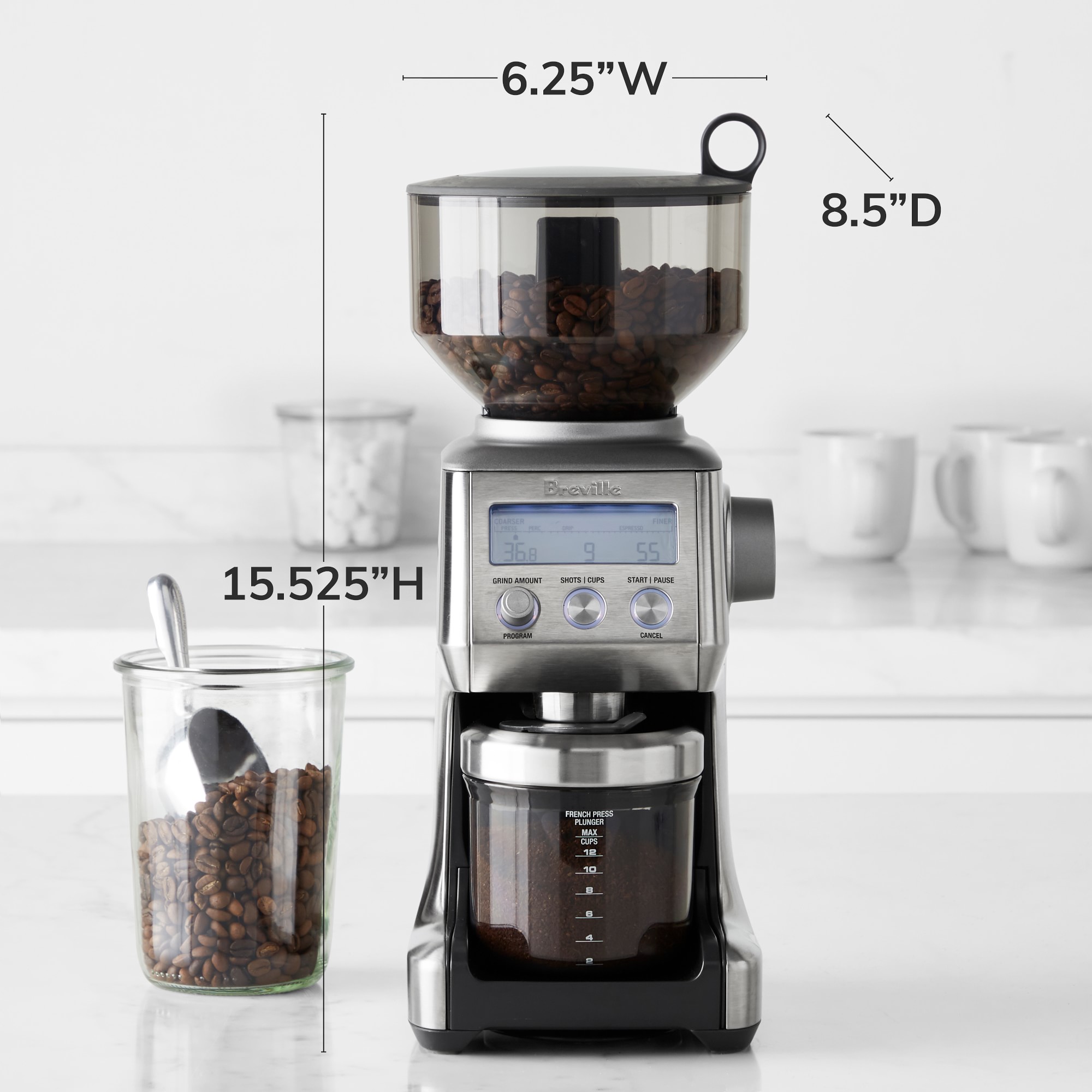 Breville Smart Grinder™ Pro Conical Burr Grinder