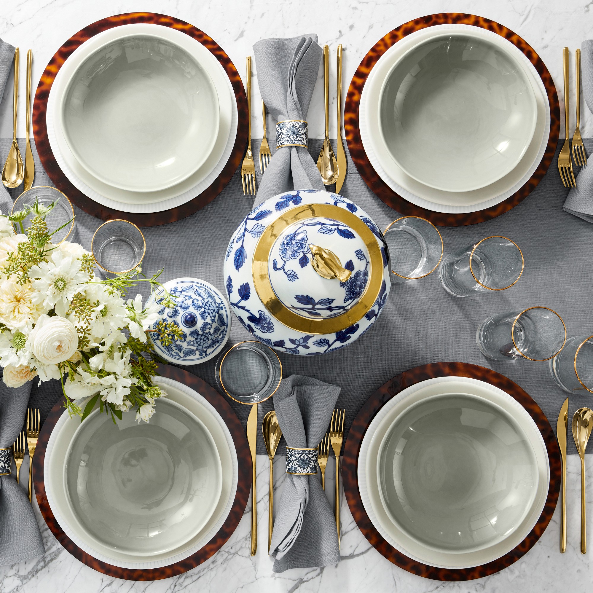 Italian Washed Linen Table Runner