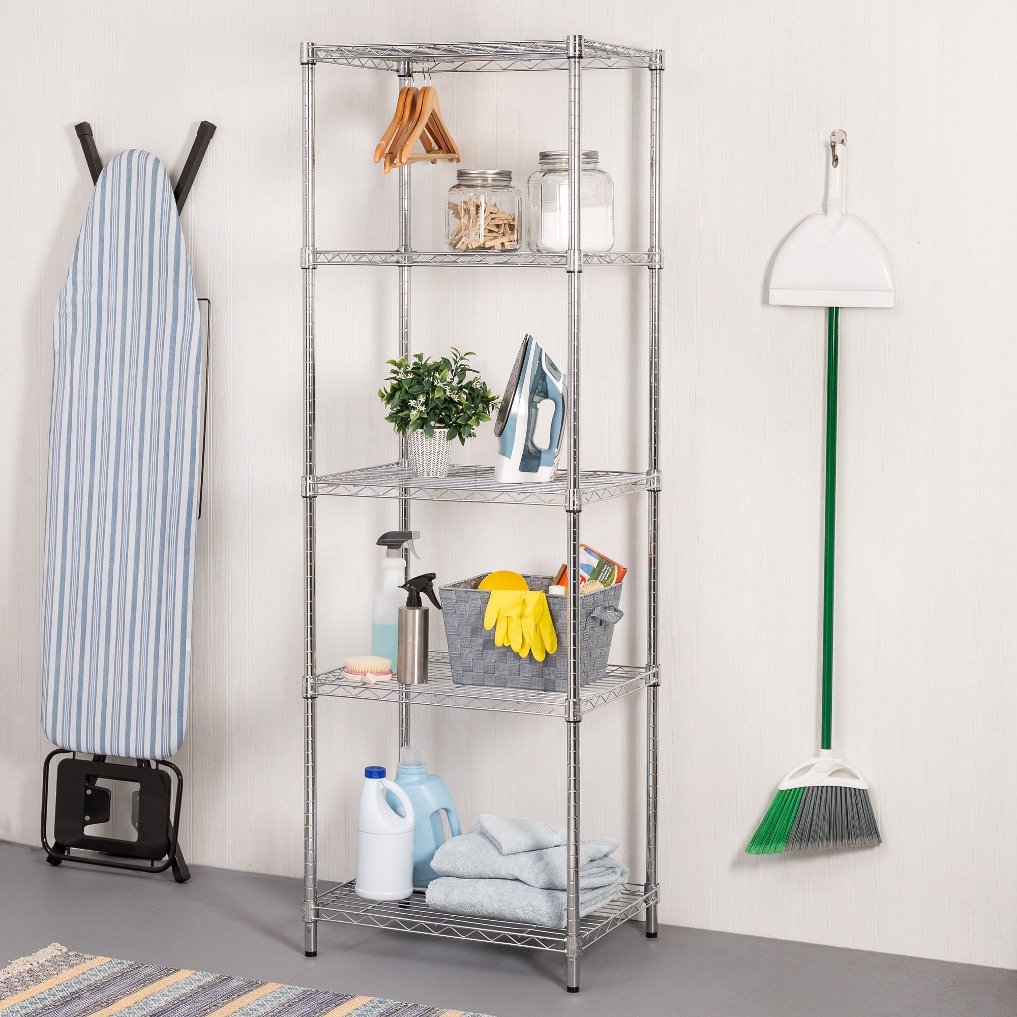 Heavy-Duty Adjustable Storage Shelving