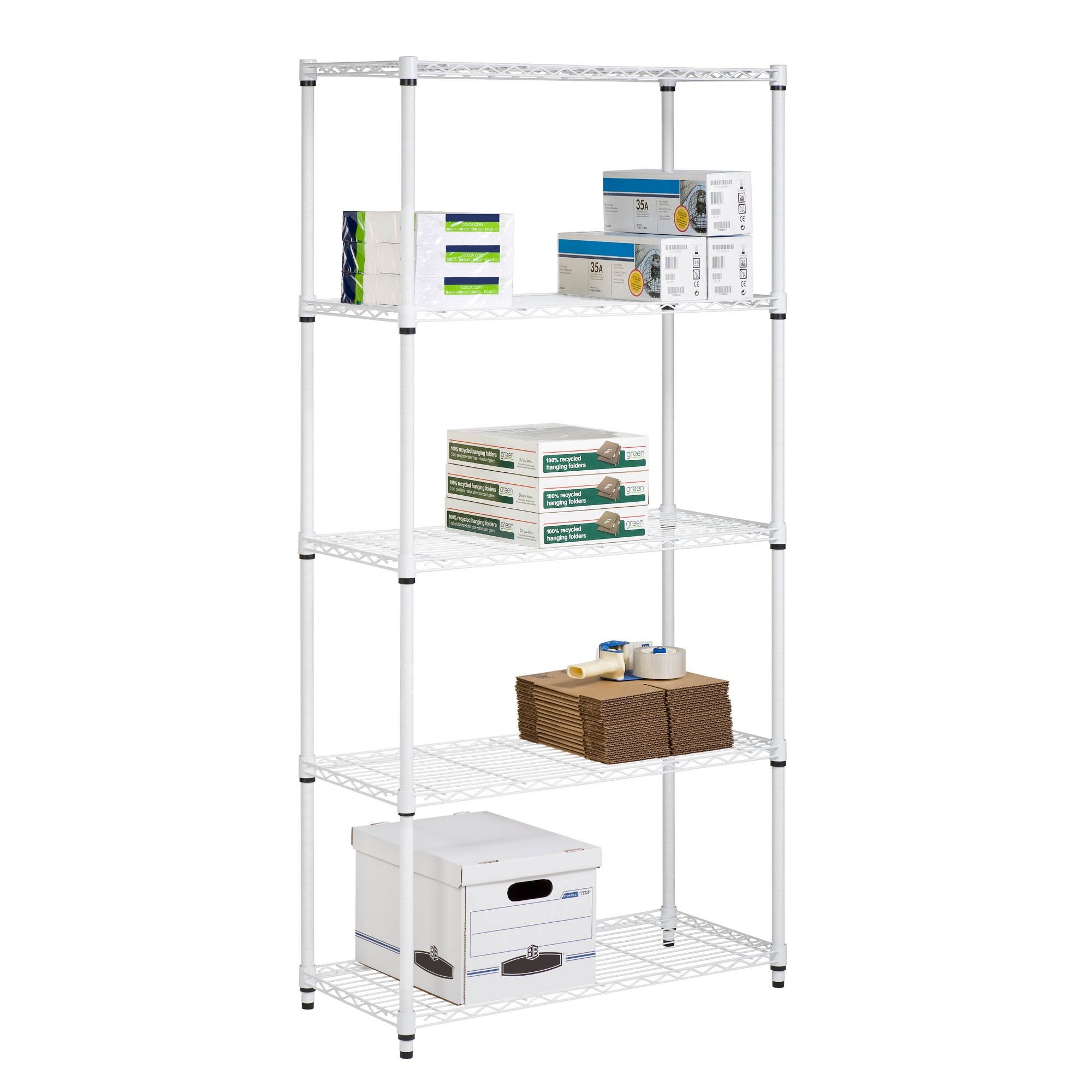 Heavy-Duty Adjustable Storage Shelving