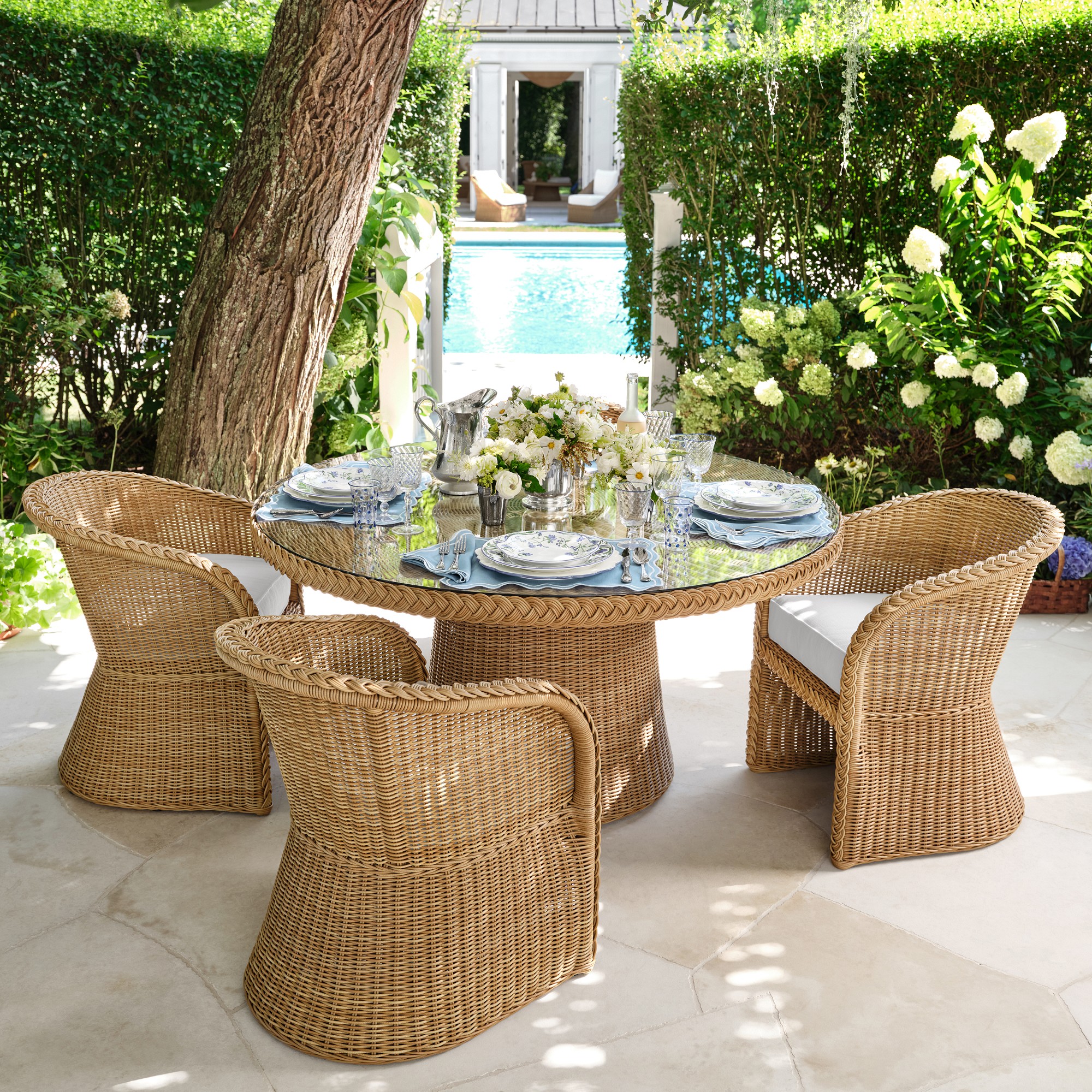 AERIN Garden Bouquet Salad Plates