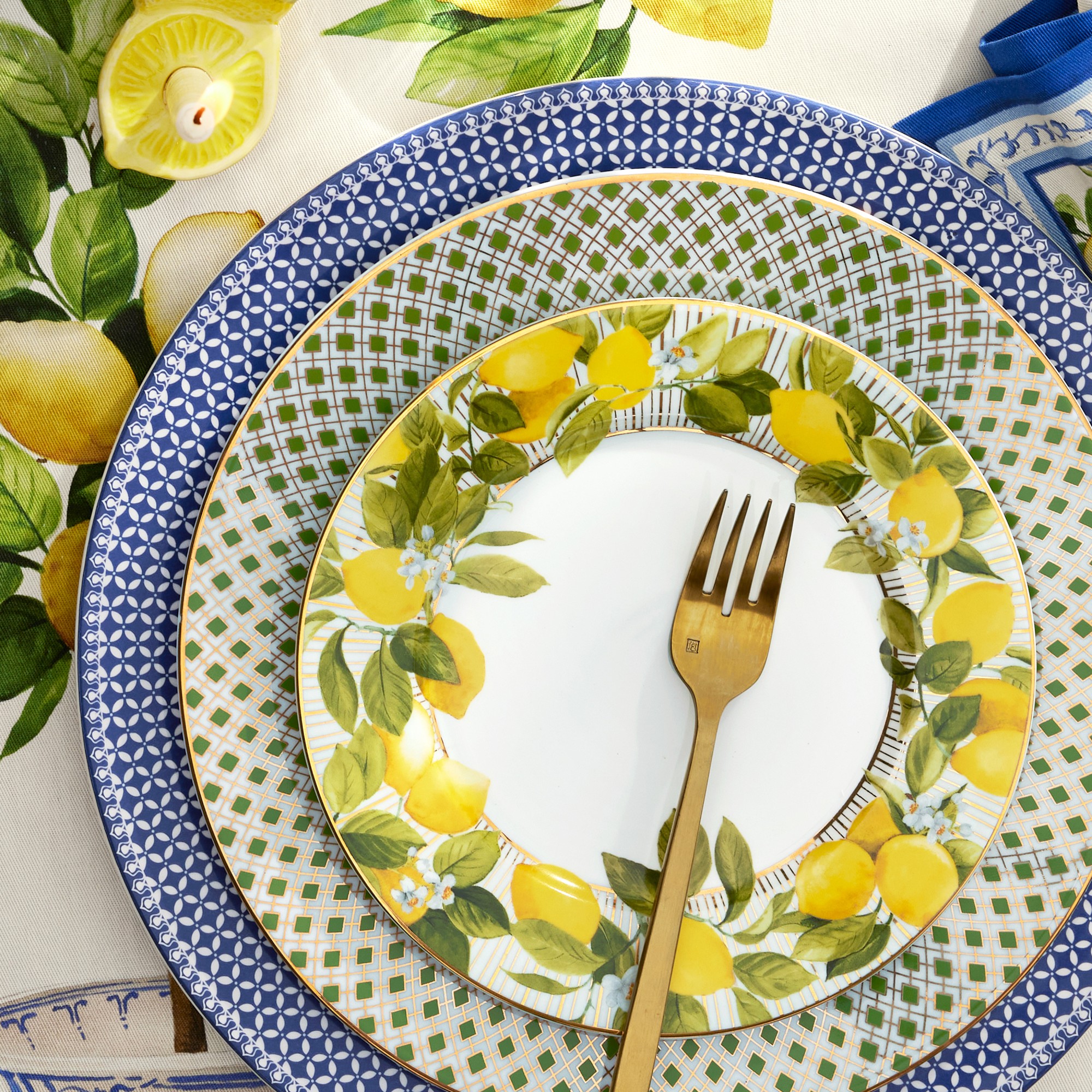 Limone Dinner Plates