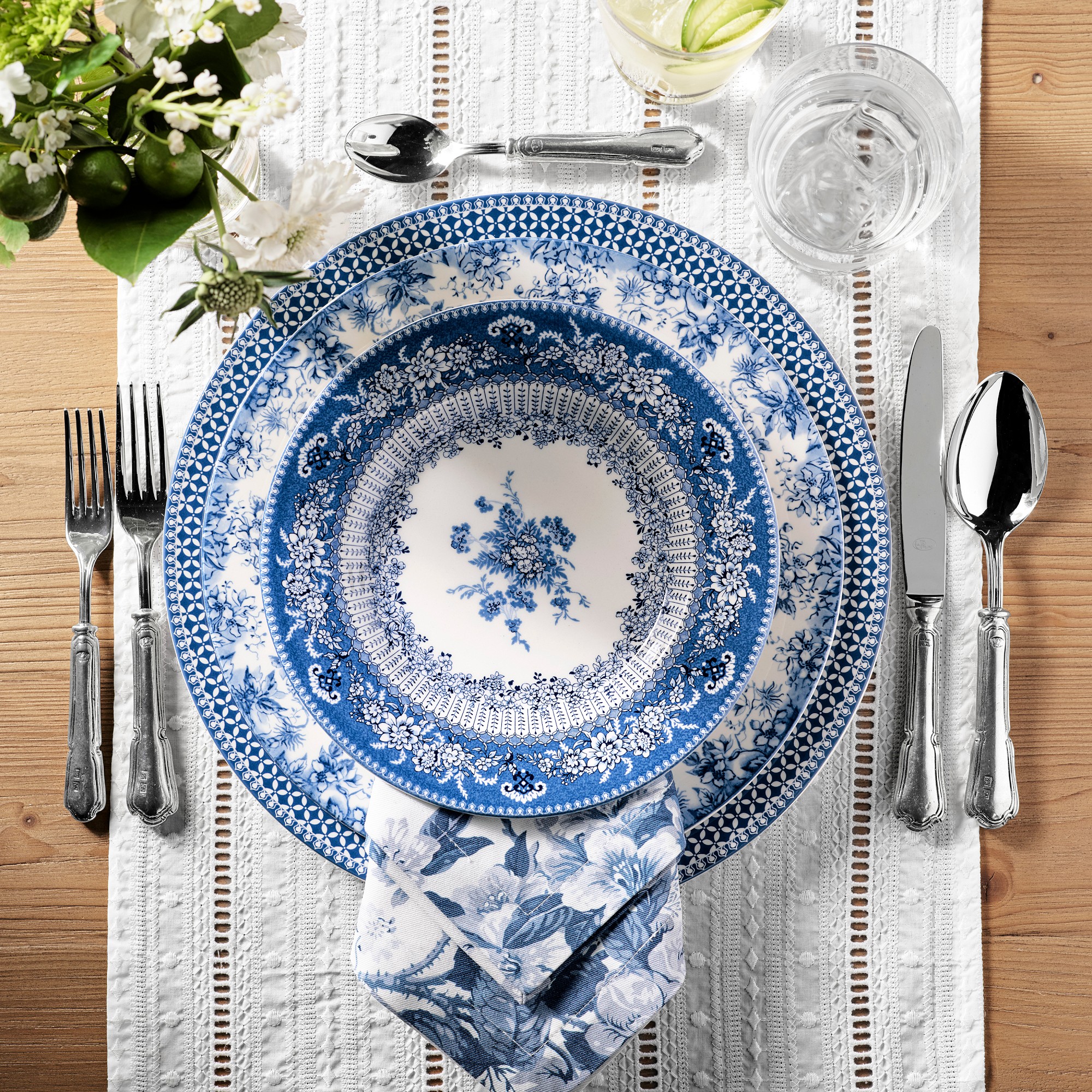 English Floral Dinnerware Collection