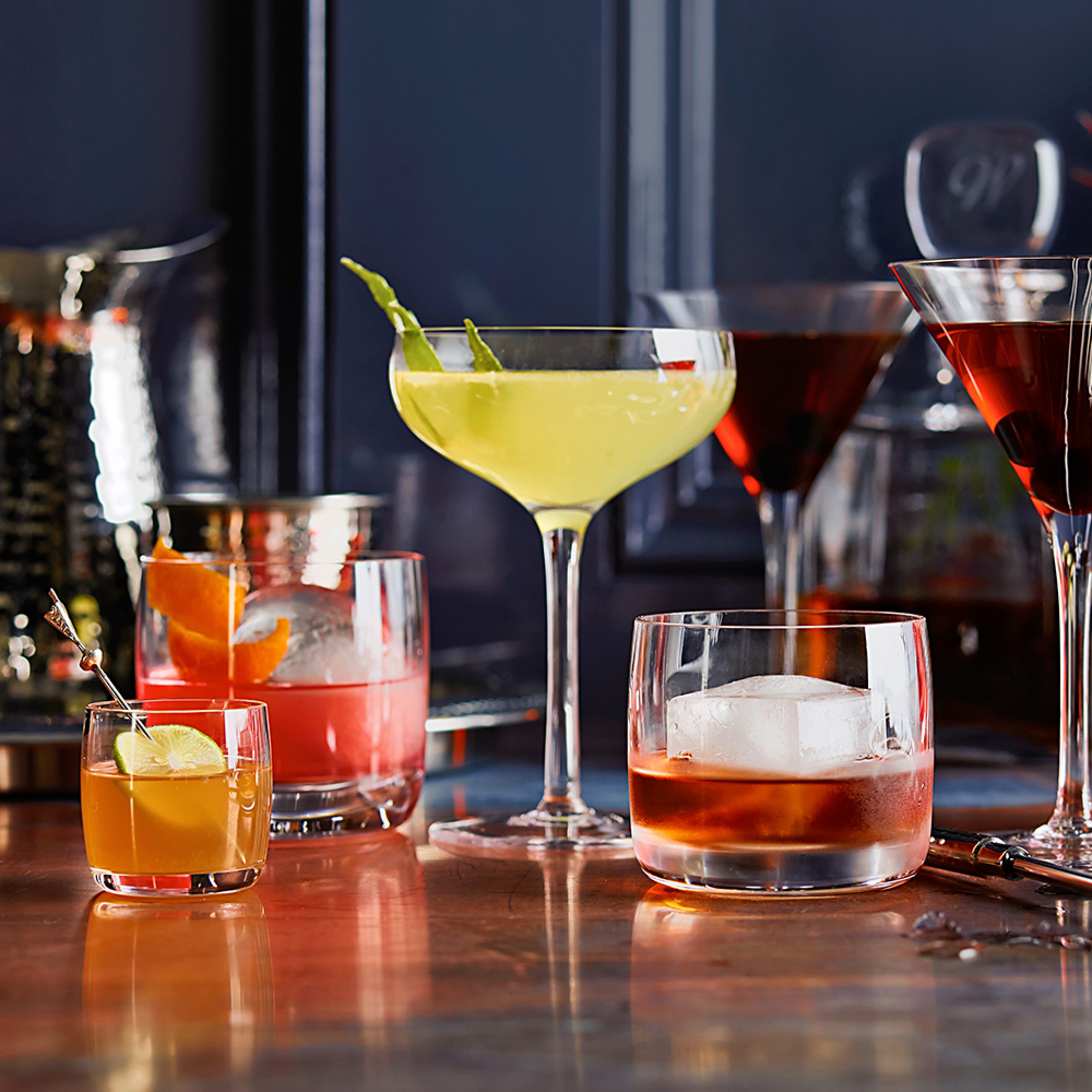 Williams Sonoma Reserve Coupe Cocktail Glasses