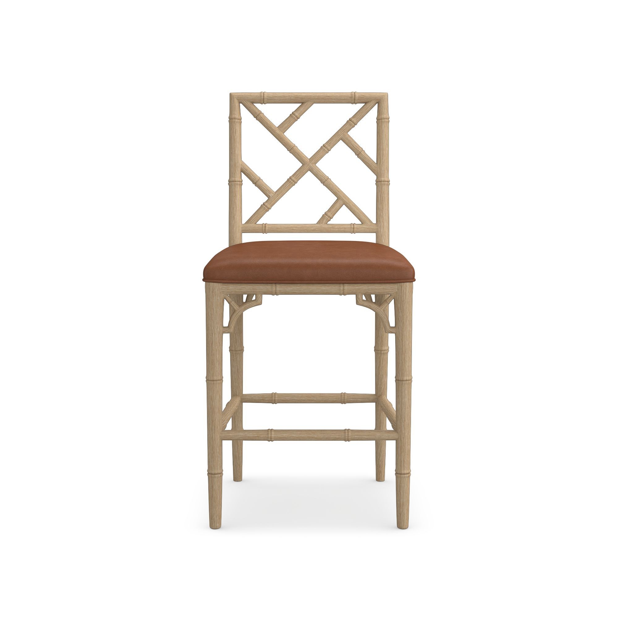 Chippendale Upholstered Bistro Counter Stool