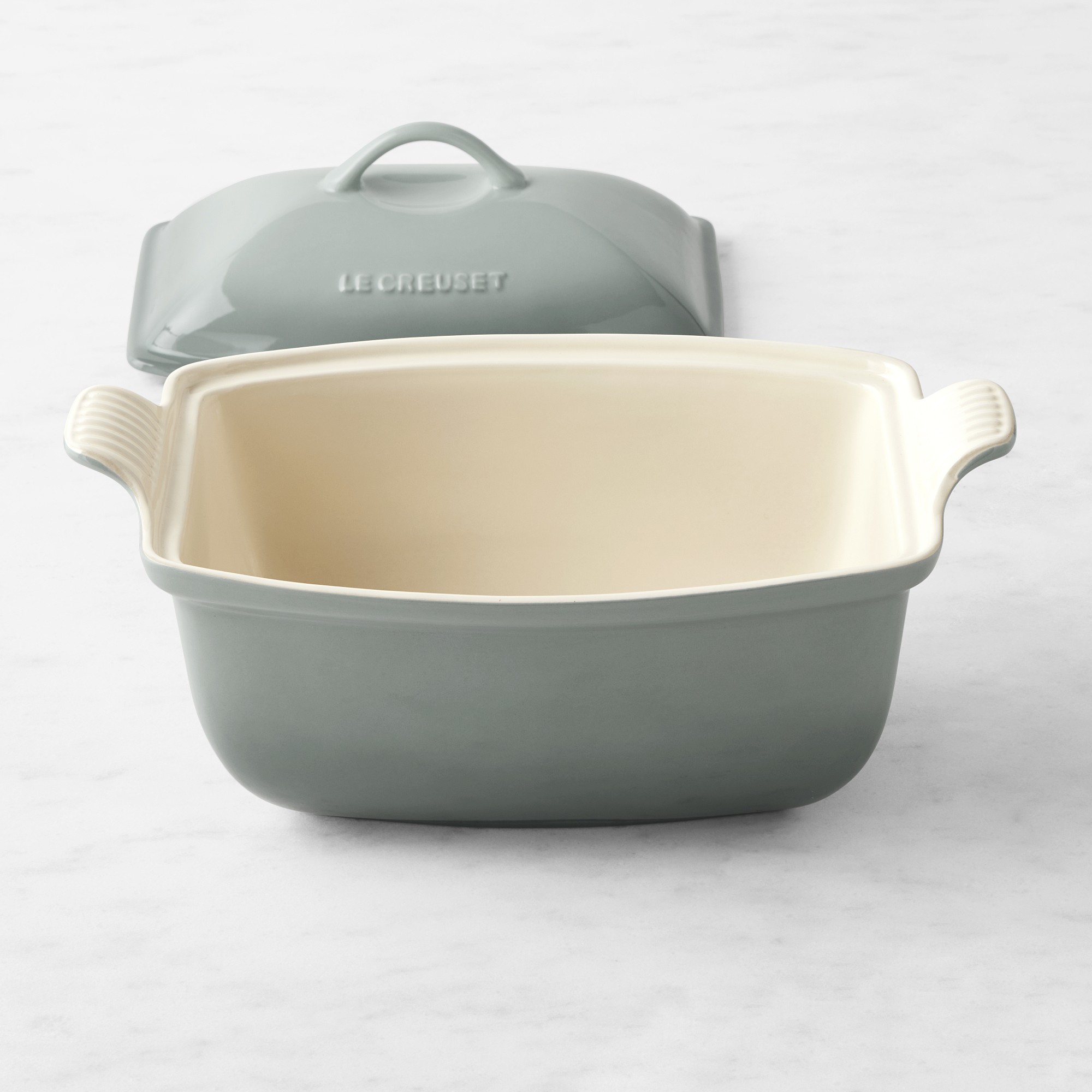 Le Creuset Heritage Stoneware Deep Covered Baker, 4 1/2-Qt.