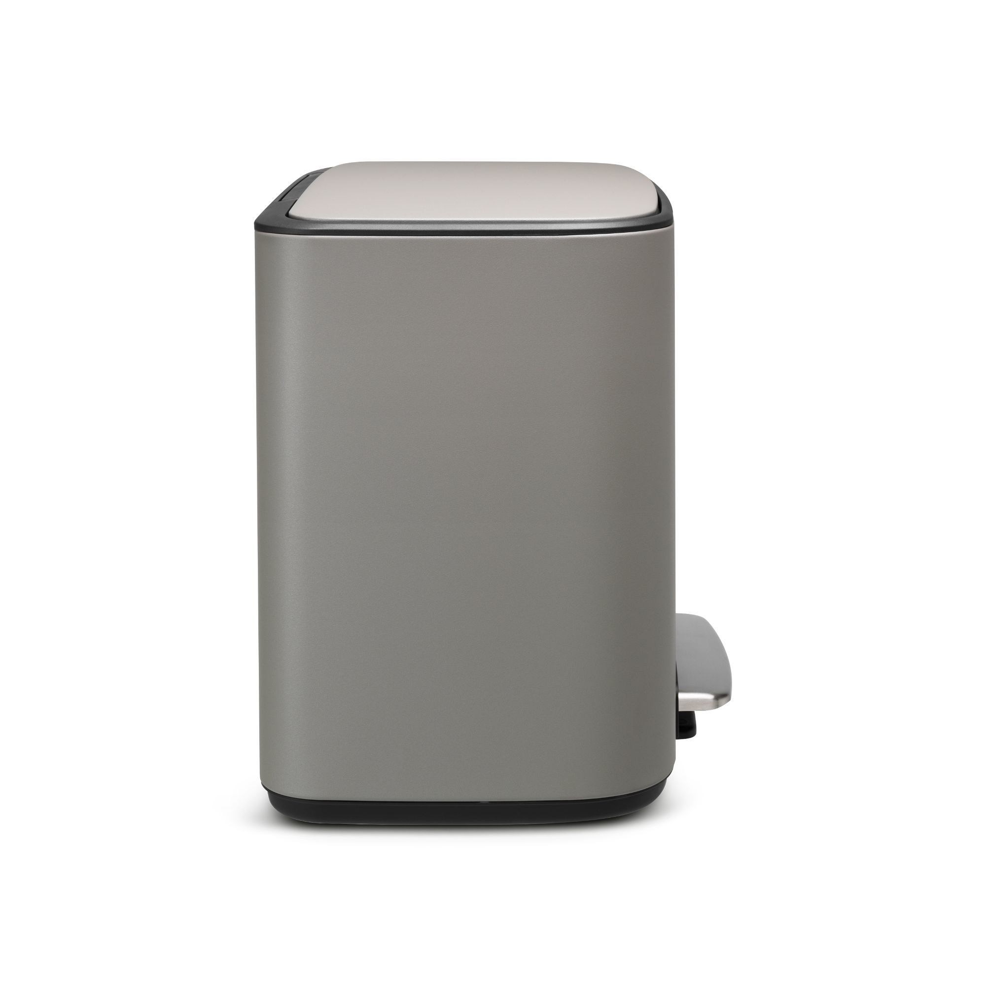 Brabantia Bo Step On Multi Compartment Recycling Trash Can, 3 x 3 Gallon
