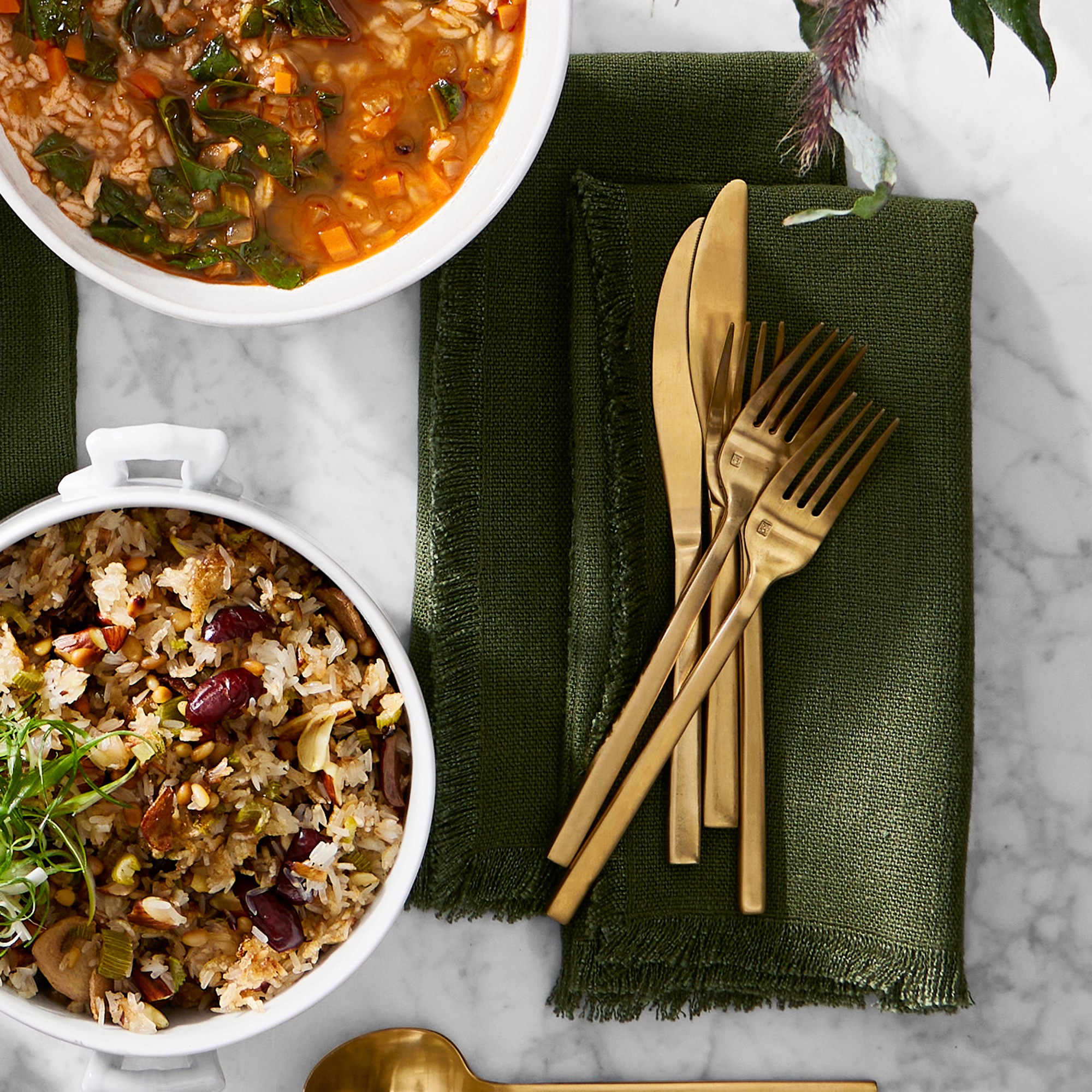 Fringed Napkins, Set of 4