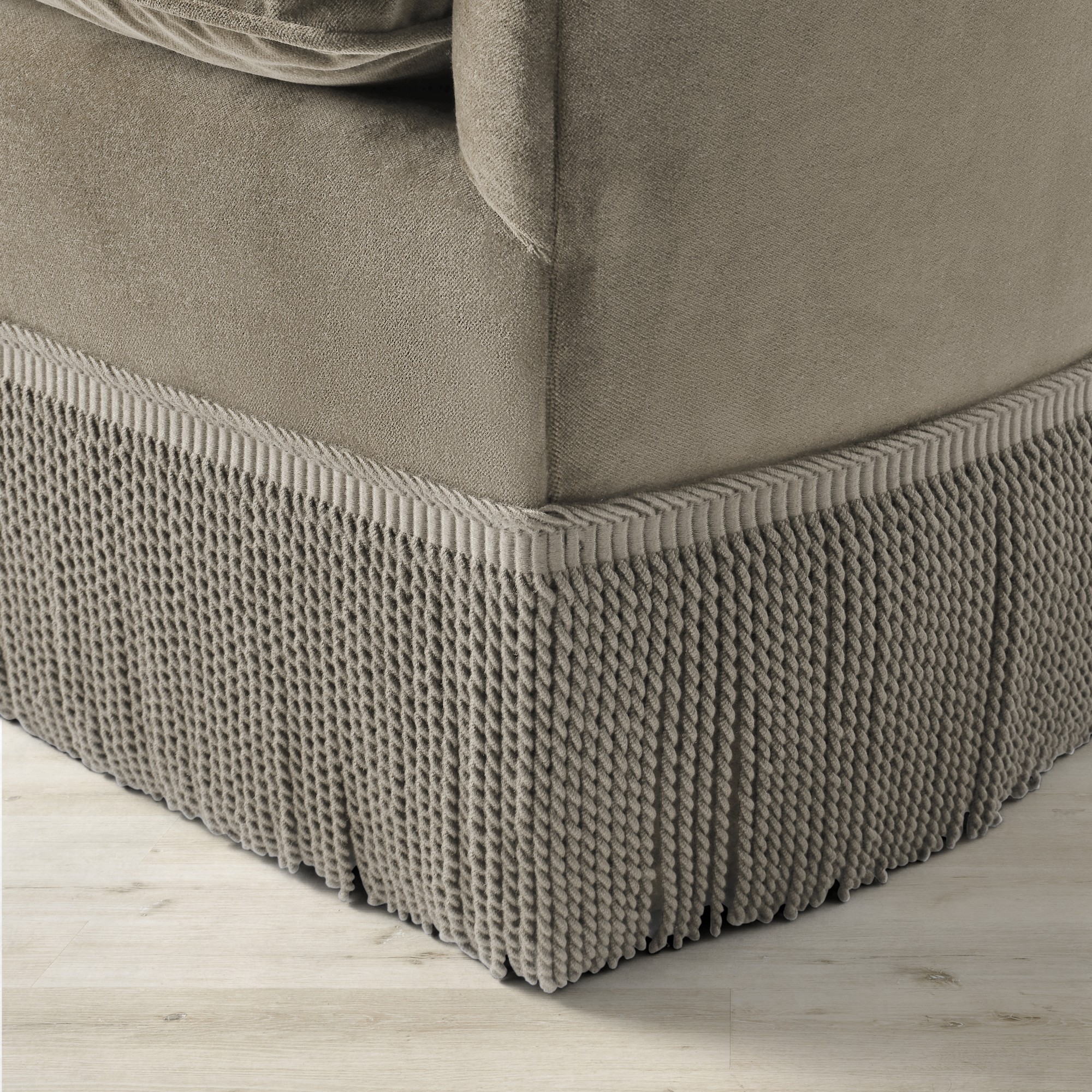 Camile Sofa with Samuel & Sons Fringe (76