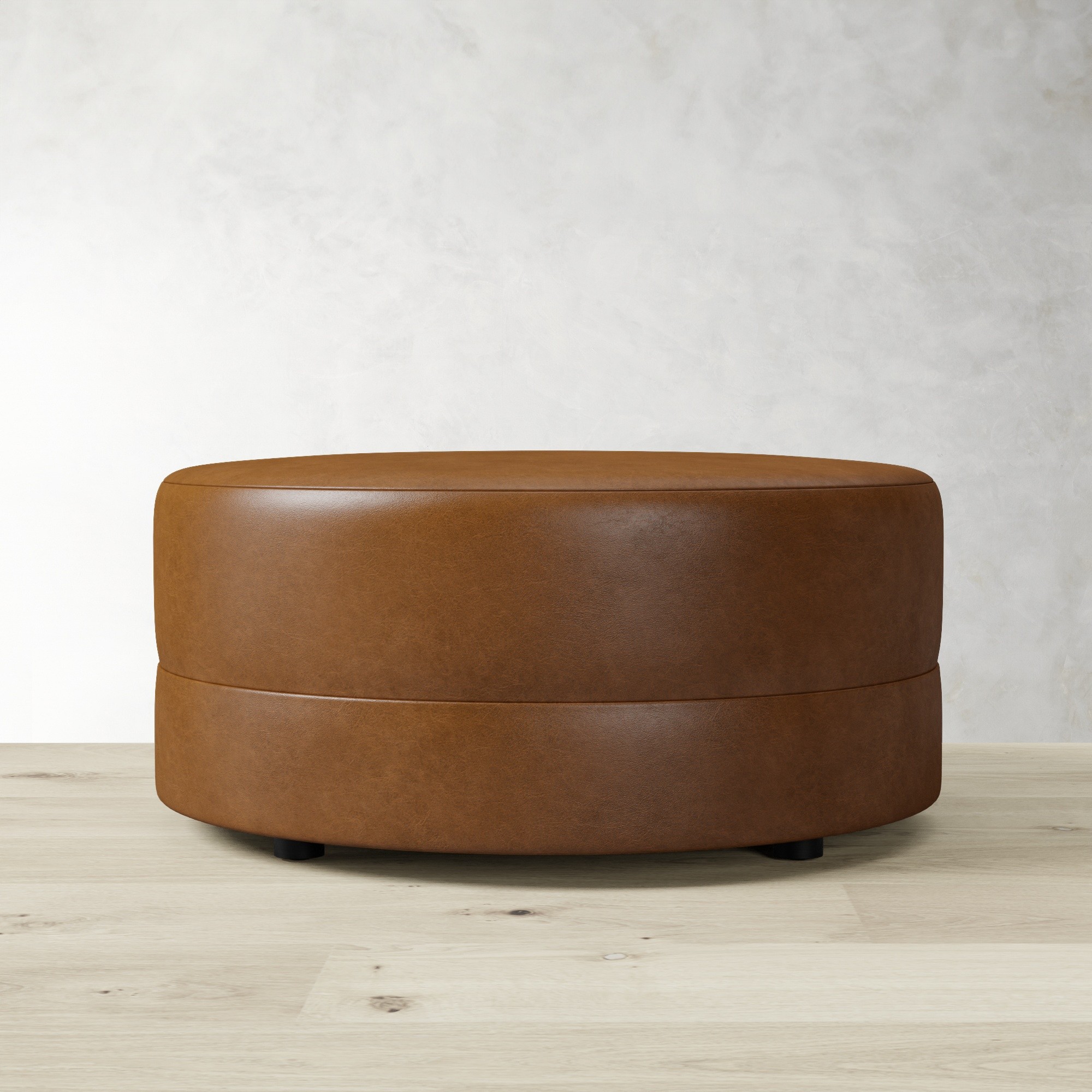Capri Round Coffee Table Ottoman (36