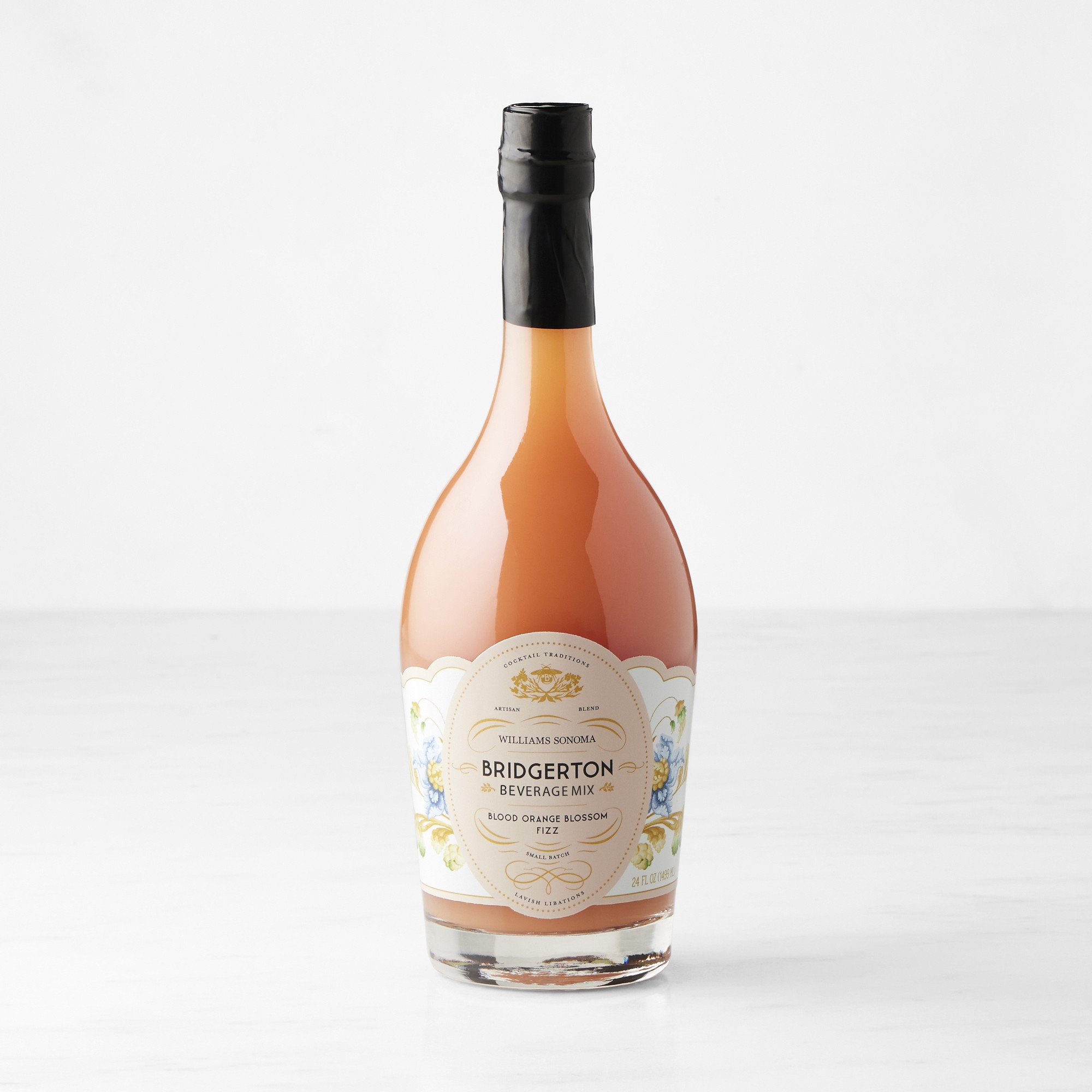 Bridgerton x Williams Sonoma Beverage Mix, Blood Orange Blossom Fizz