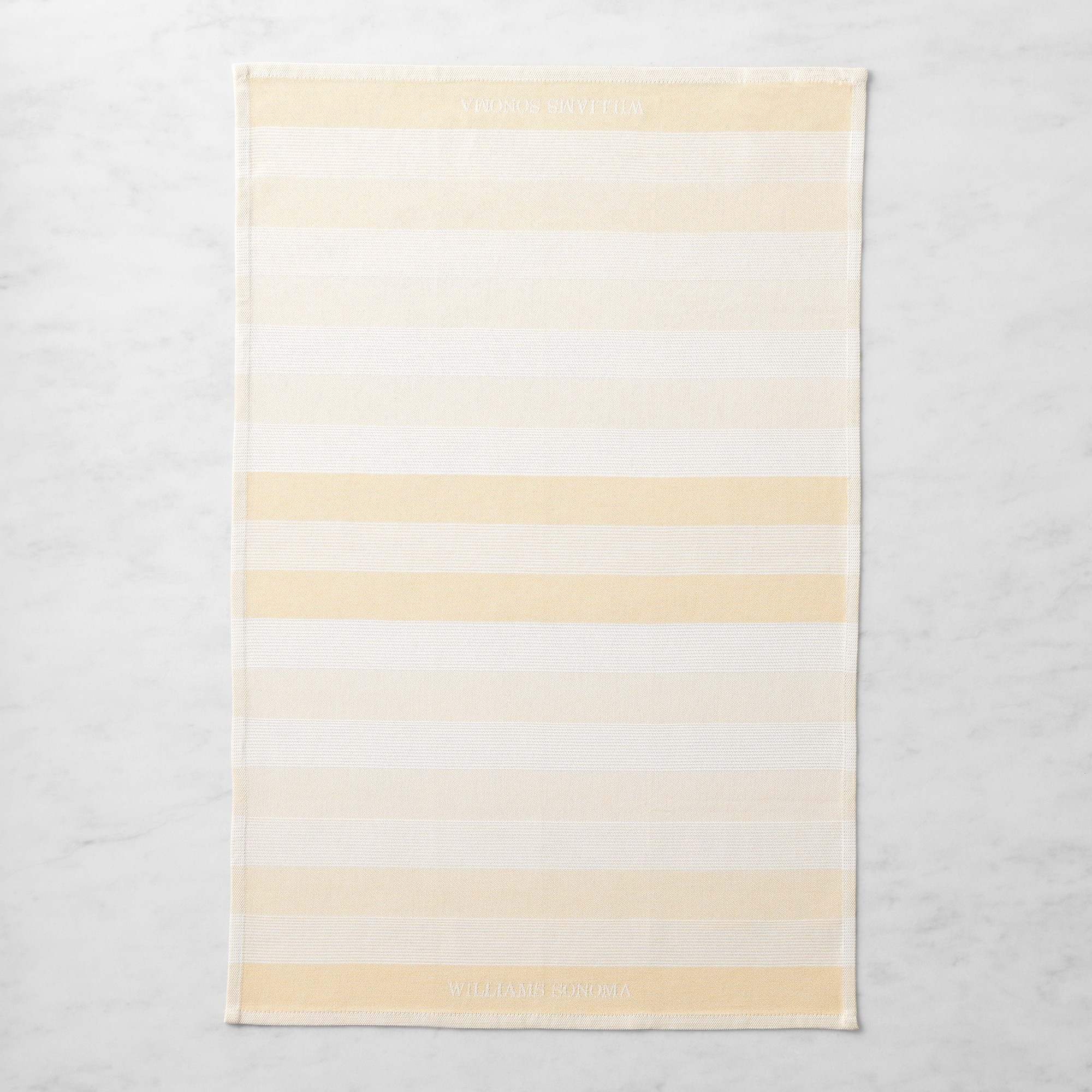 Williams Sonoma Logo Stripe Towels, Set of 4