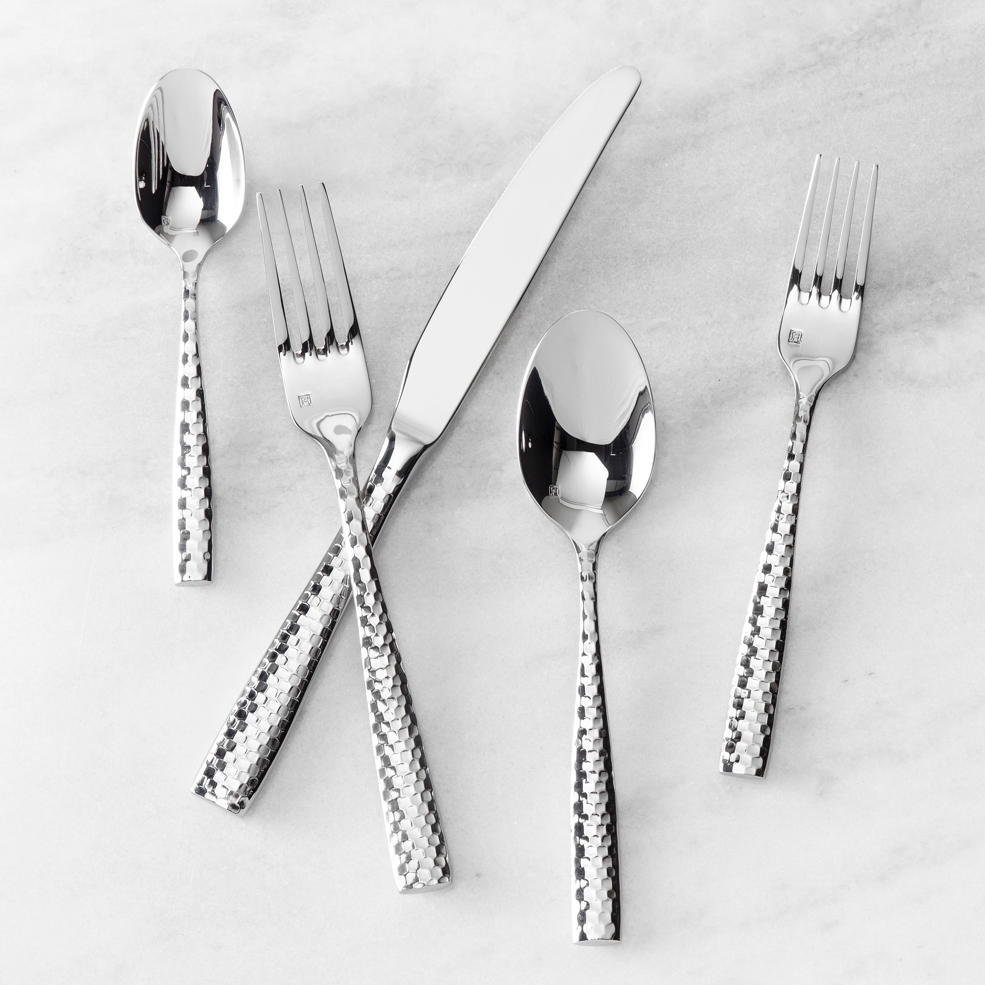 Fortessa Lucca Faceted Flatware Sets