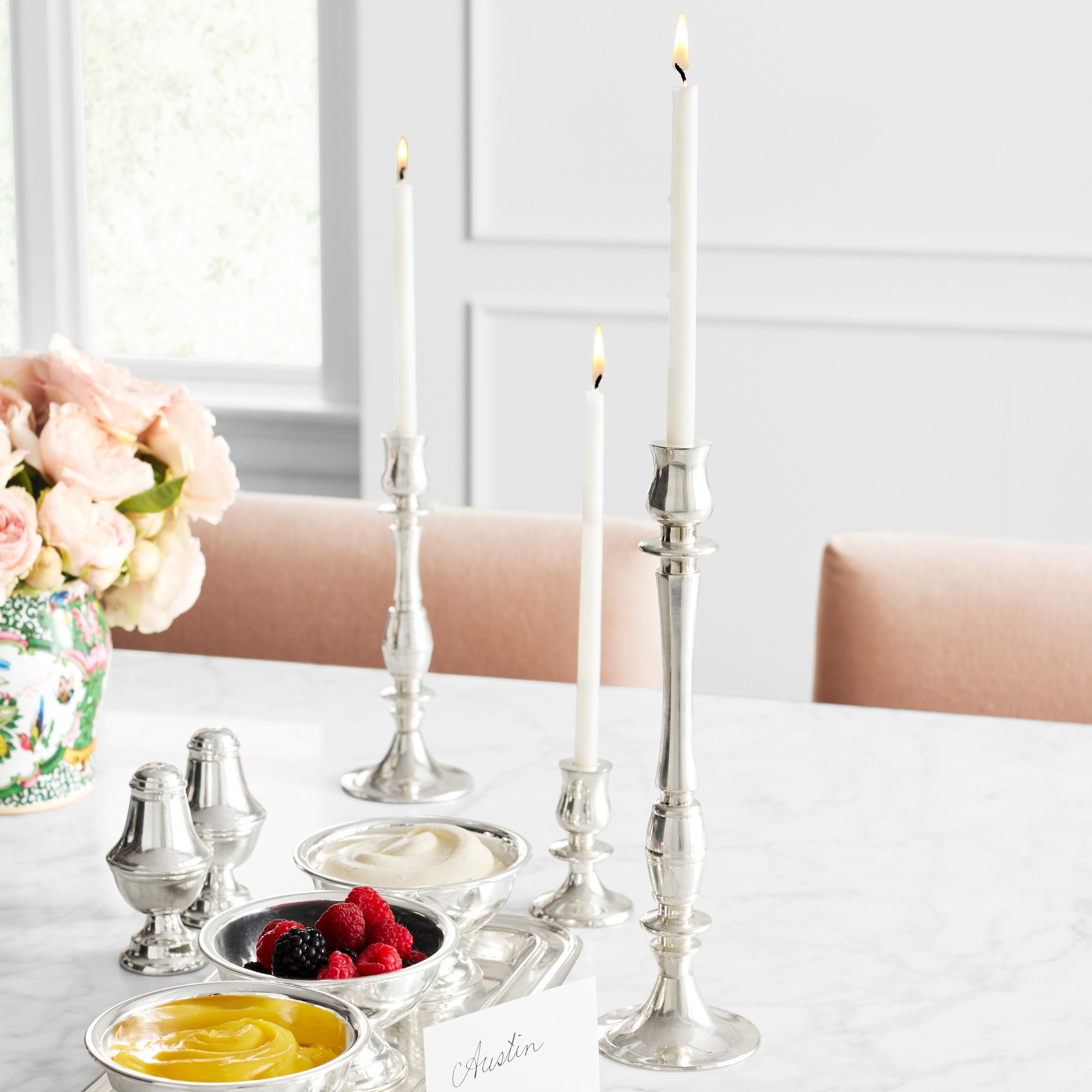 Heirloom Silver Footed Condiment Bowl