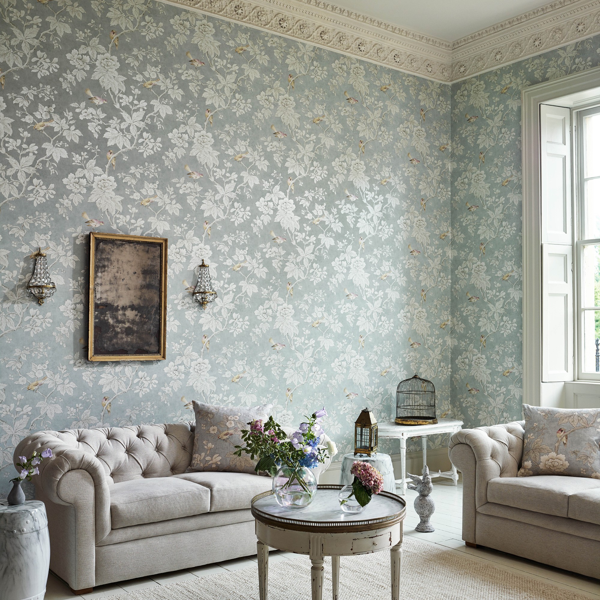 Sanderson Chiswick Grove Wallpaper