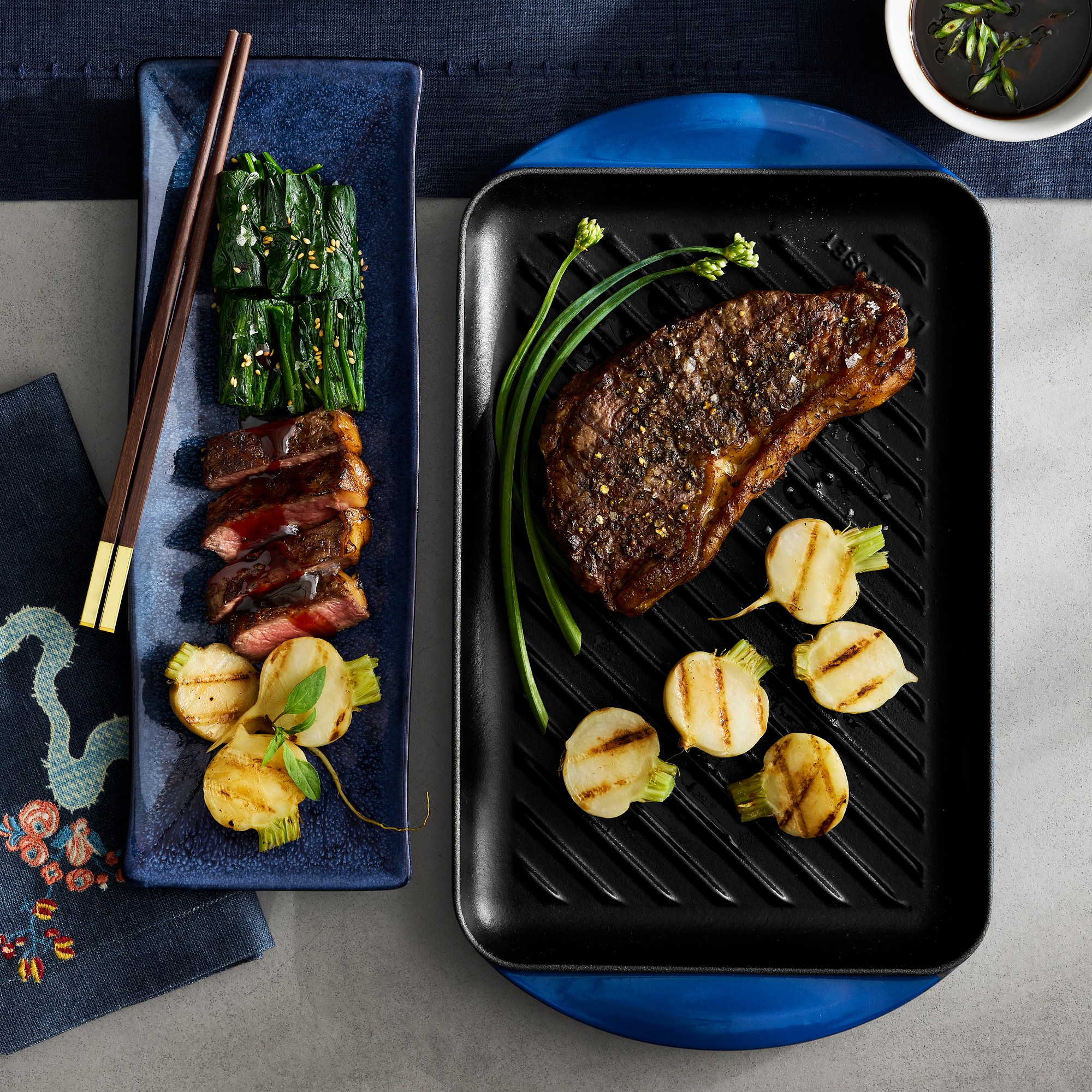Le Creuset Enameled Cast Iron Skinny Grill