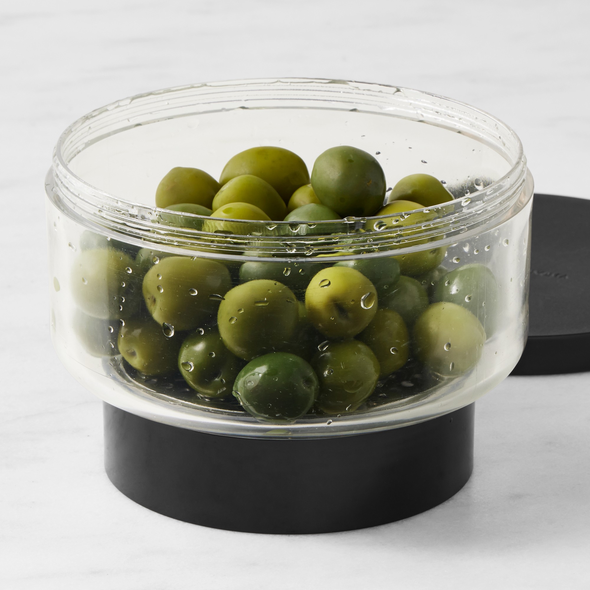 Williams Sonoma Dual Sided Straining Jar