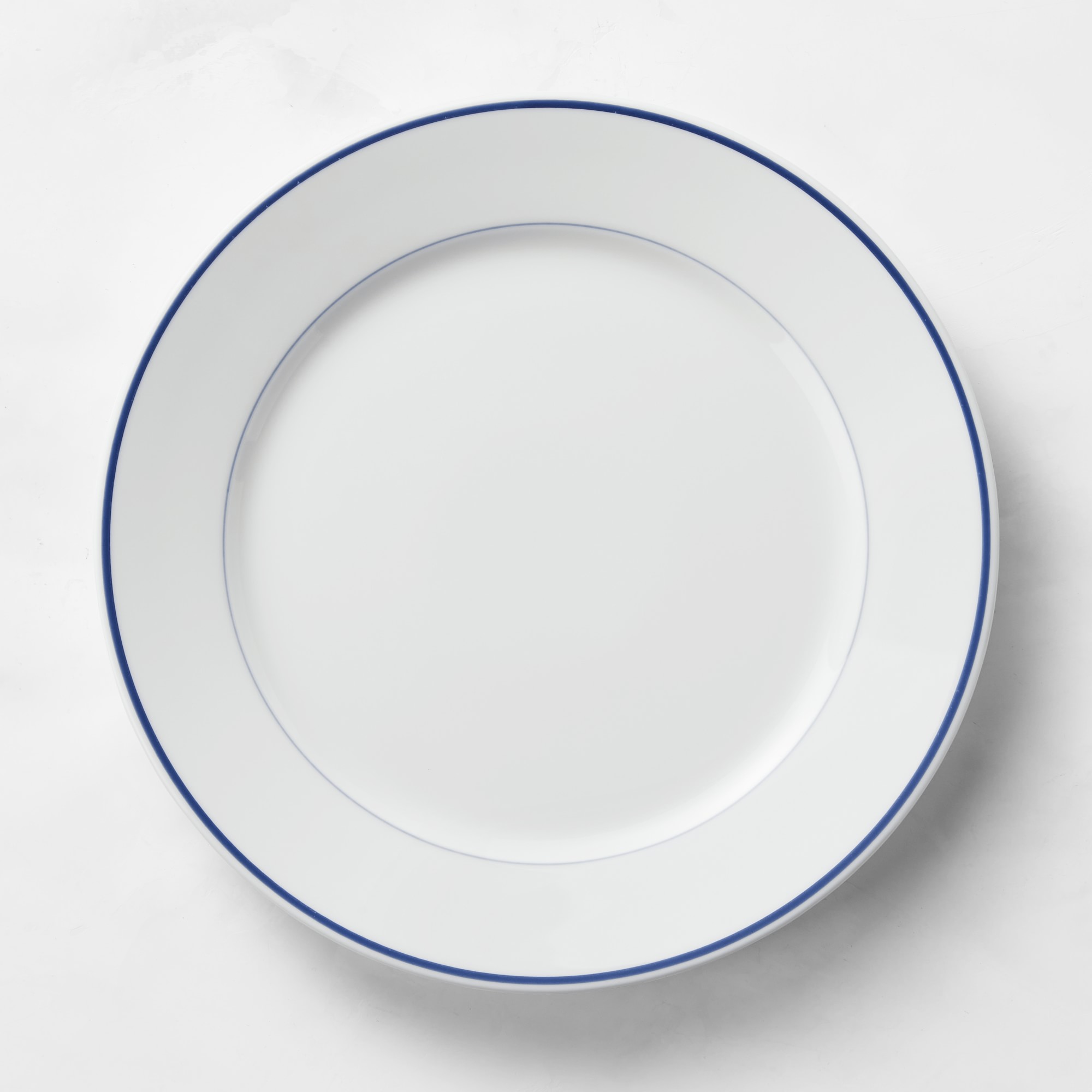 Apilco Tradition Blue-Banded Porcelain Dinnerware Collection