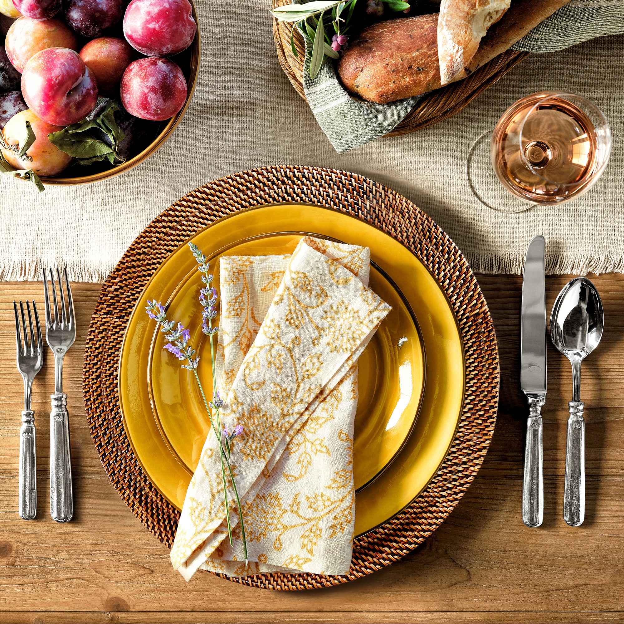 Dahlia Napkins, Set of 4