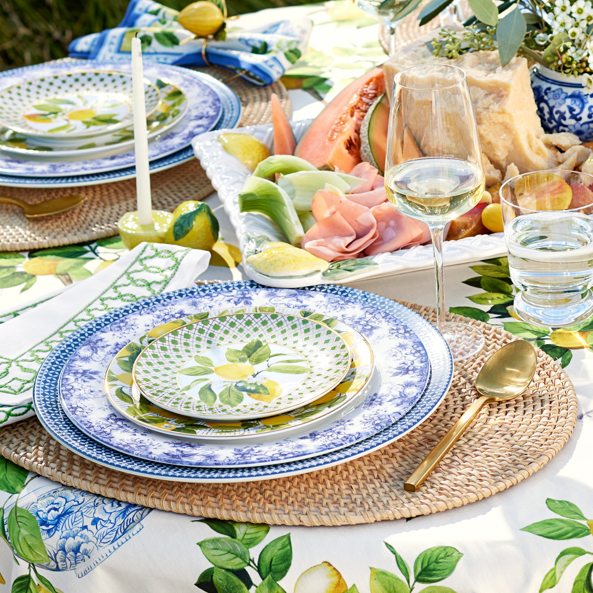 Limone 12-Piece Dinnerware Set