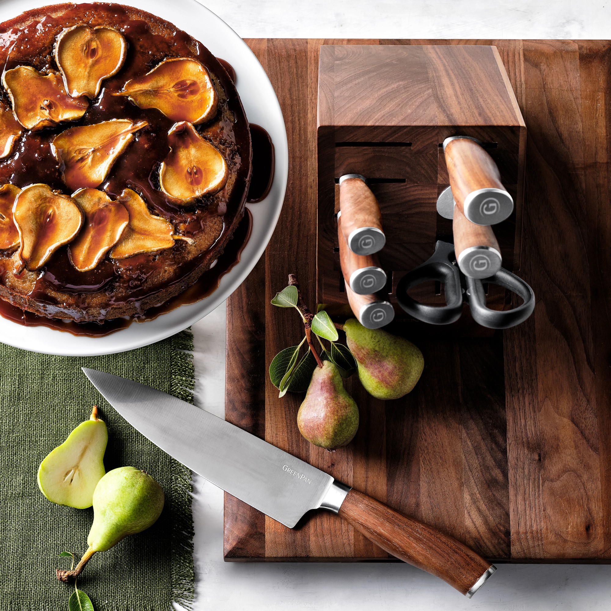 GreenPan™ Premiere Knife Block, Set of 12